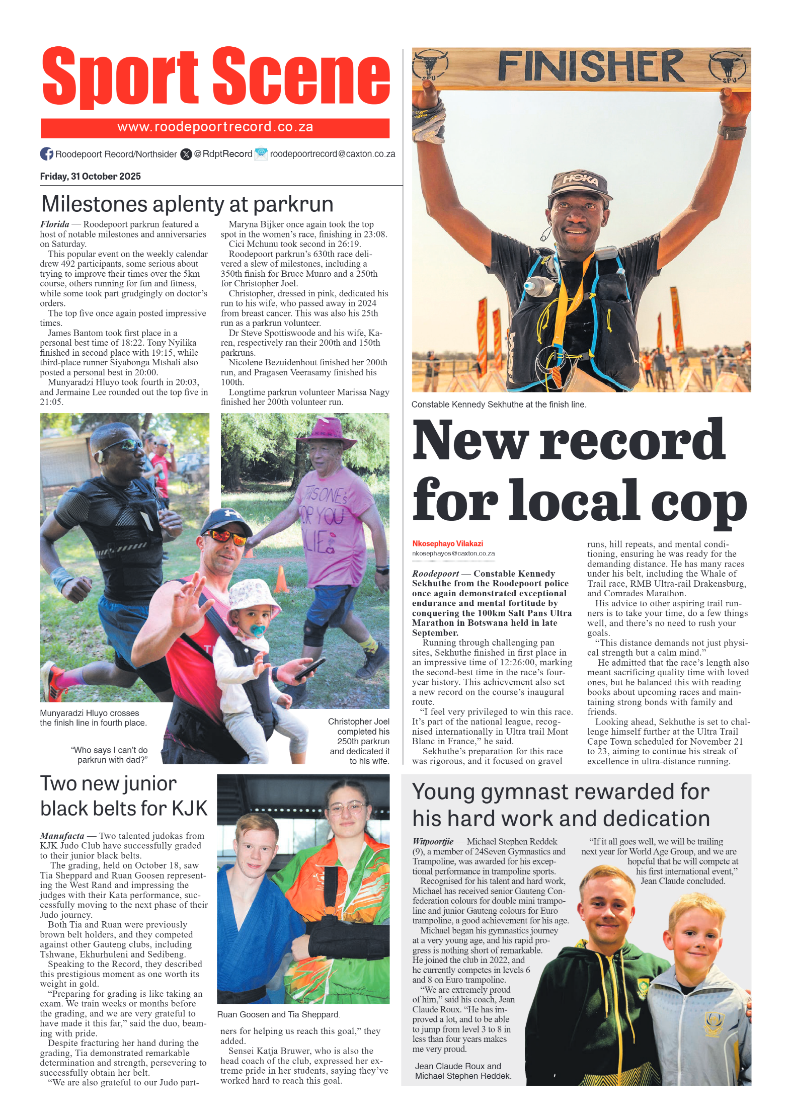 Roodepoort Record 31 October 2025 page 8