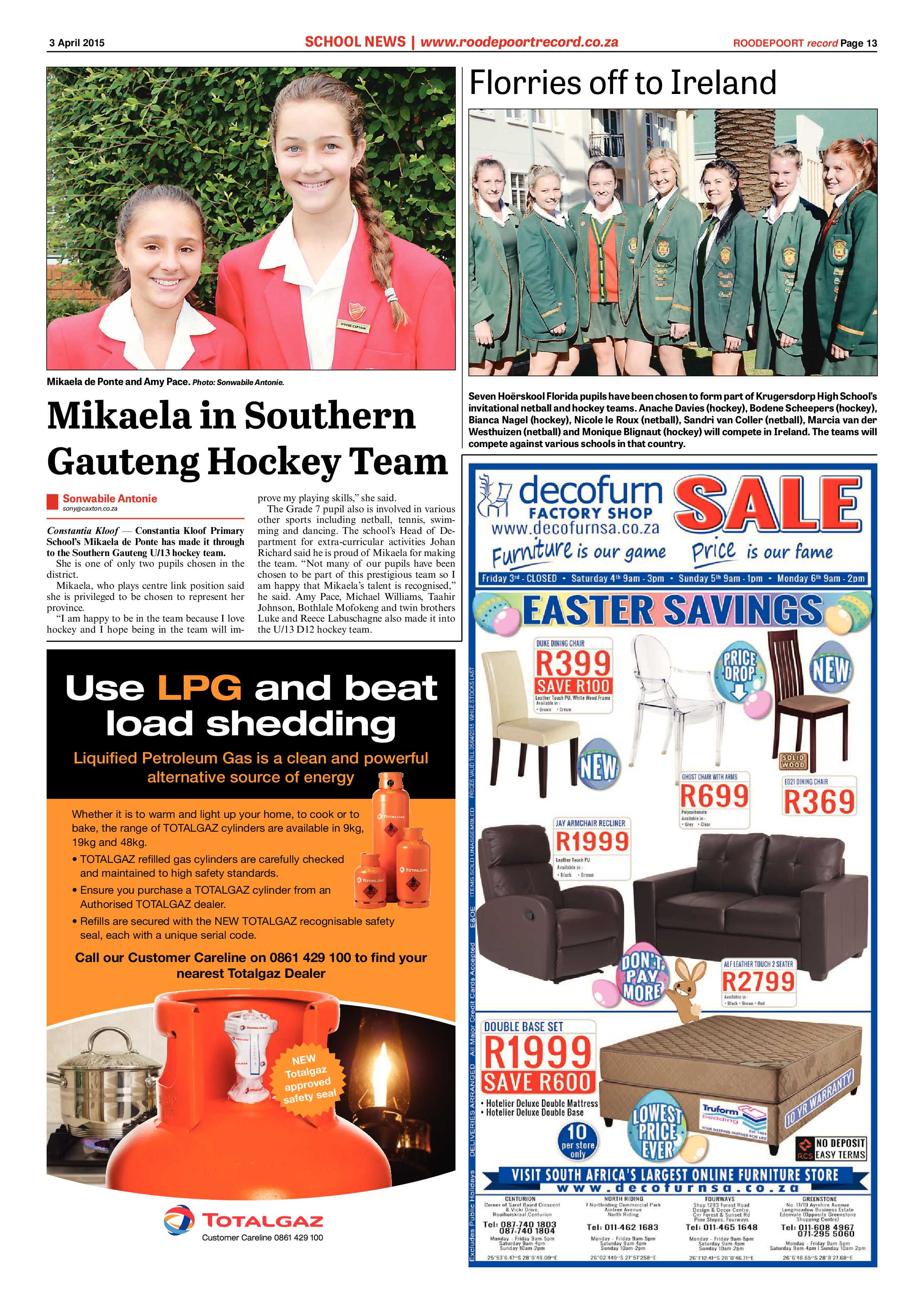 Roodepoort Record 3 April 2015 page 17