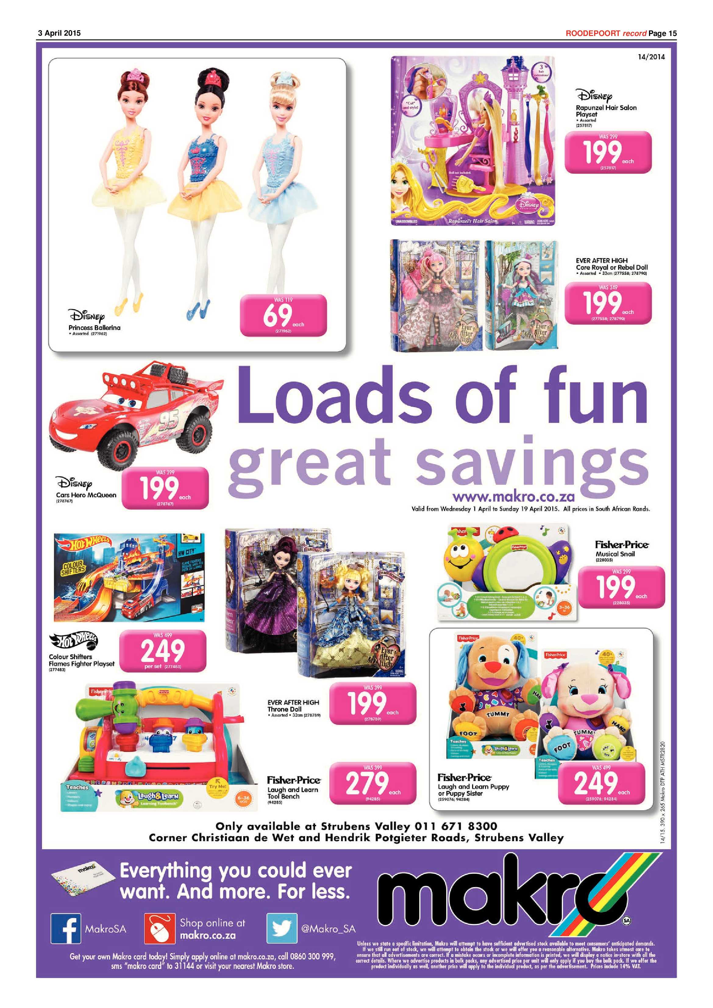 Roodepoort Record 3 April 2015 page 19