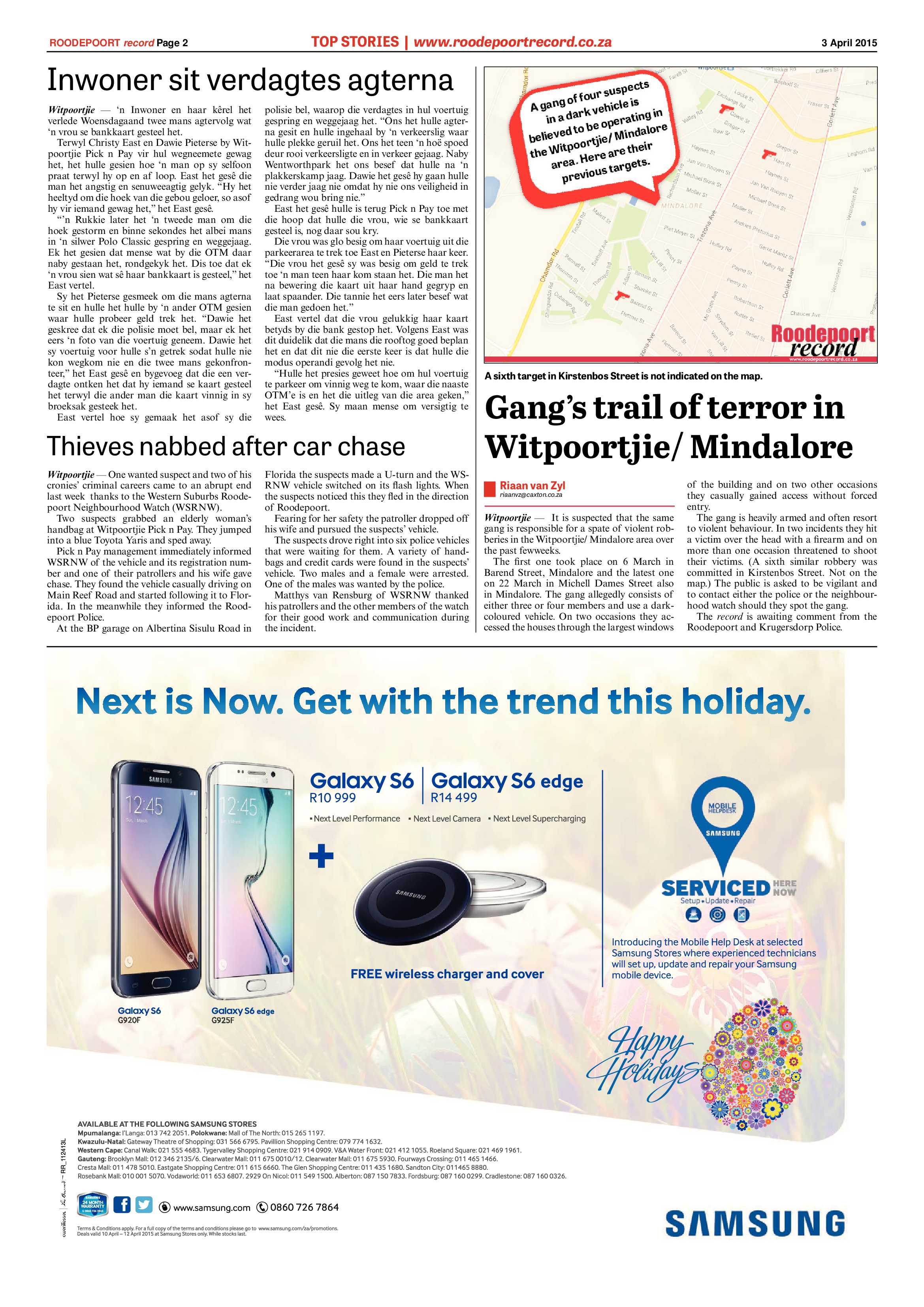 Roodepoort Record 3 April 2015 page 2