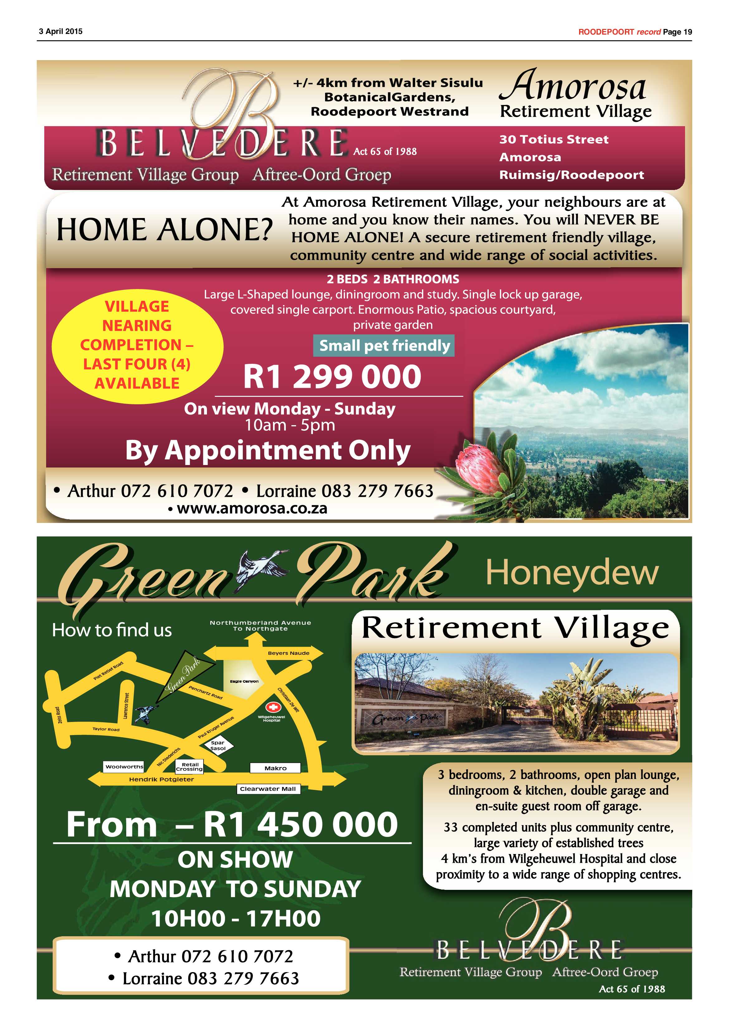 Roodepoort Record 3 April 2015 page 23