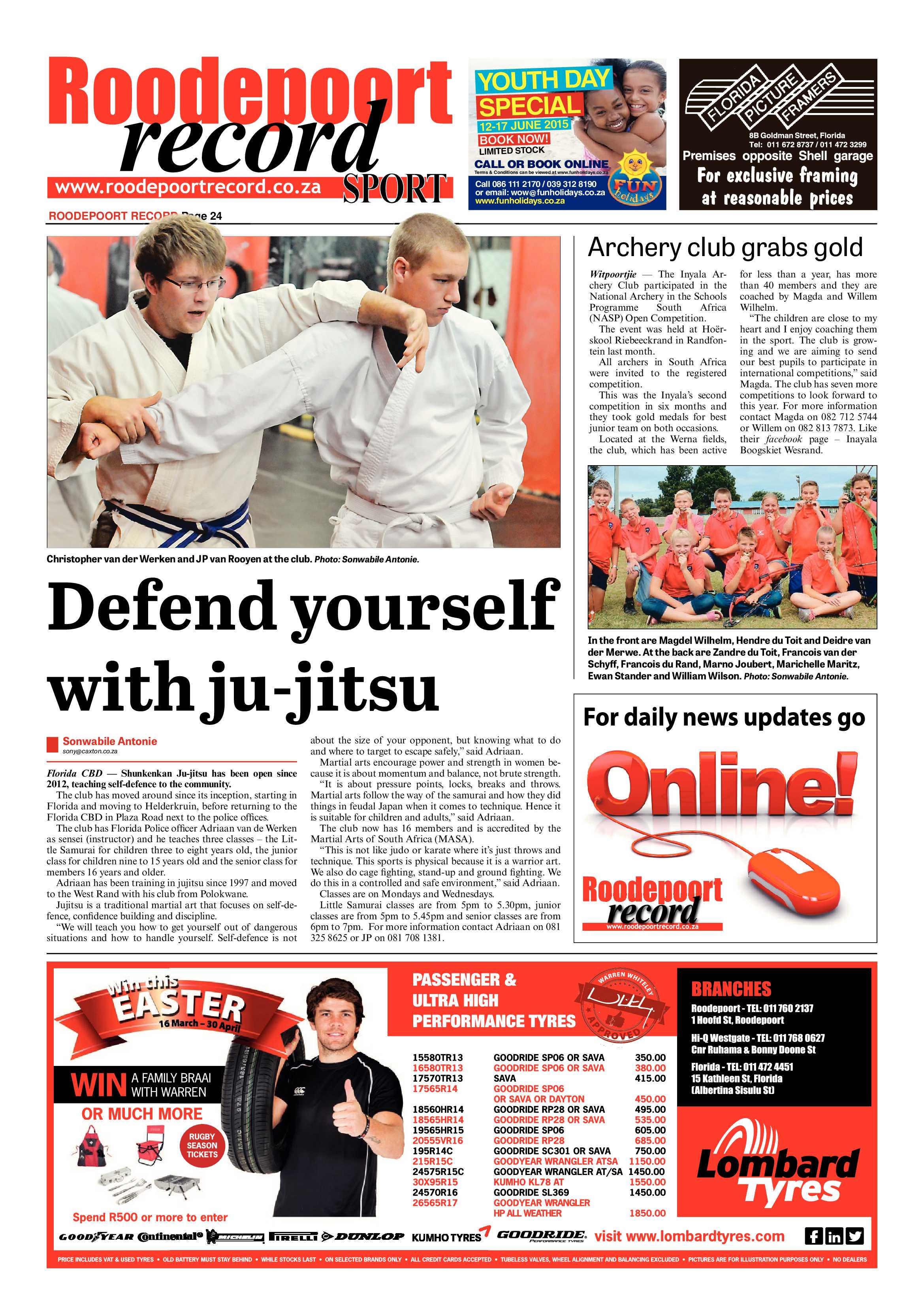 Roodepoort Record 3 April 2015 page 28