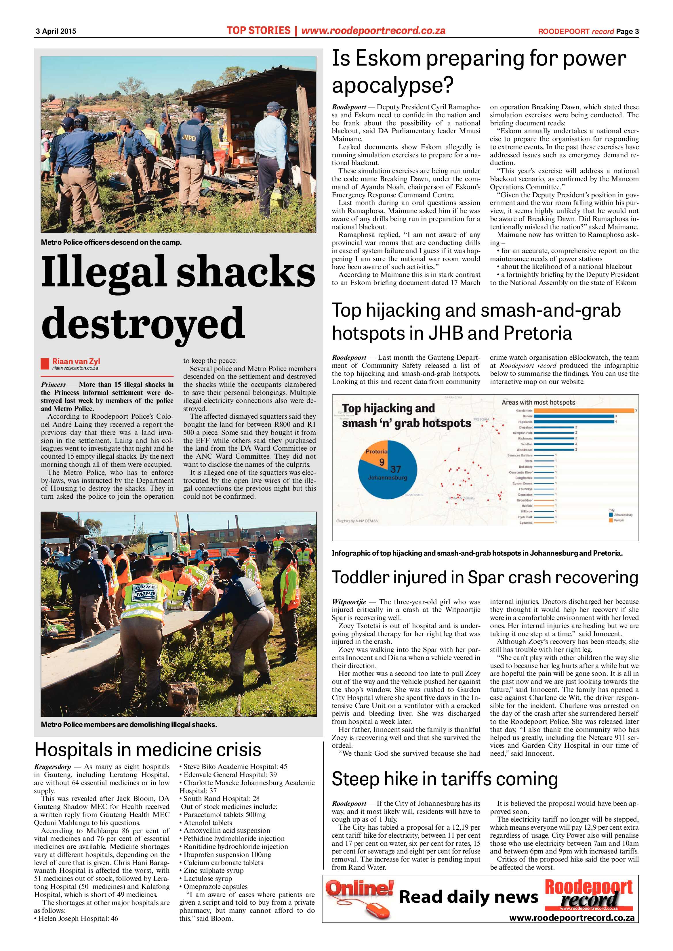 Roodepoort Record 3 April 2015 page 3