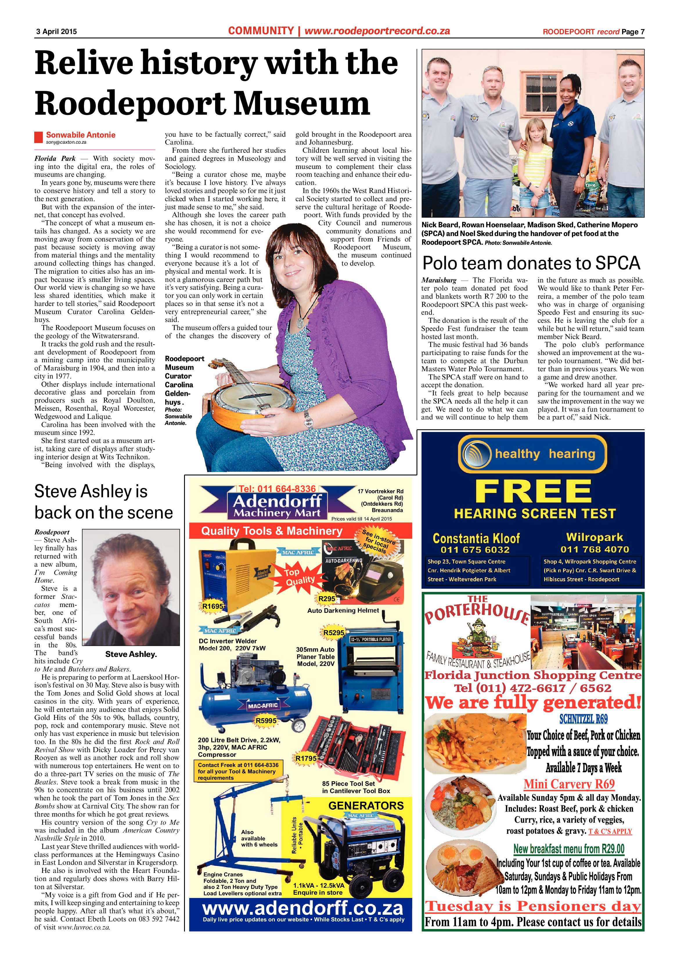 Roodepoort Record 3 April 2015 page 7
