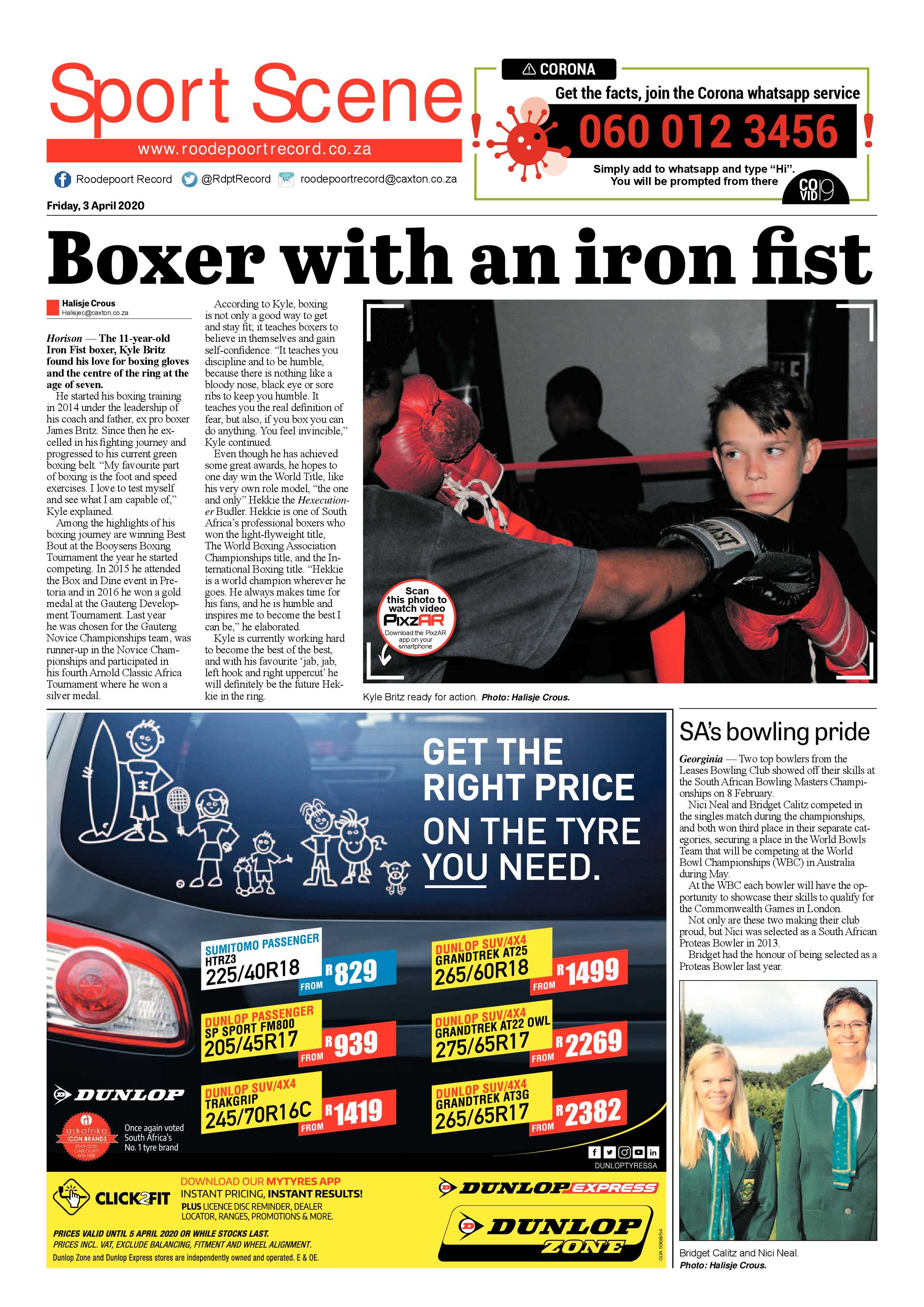 Roodepoort Record 3 April 2020 page 8