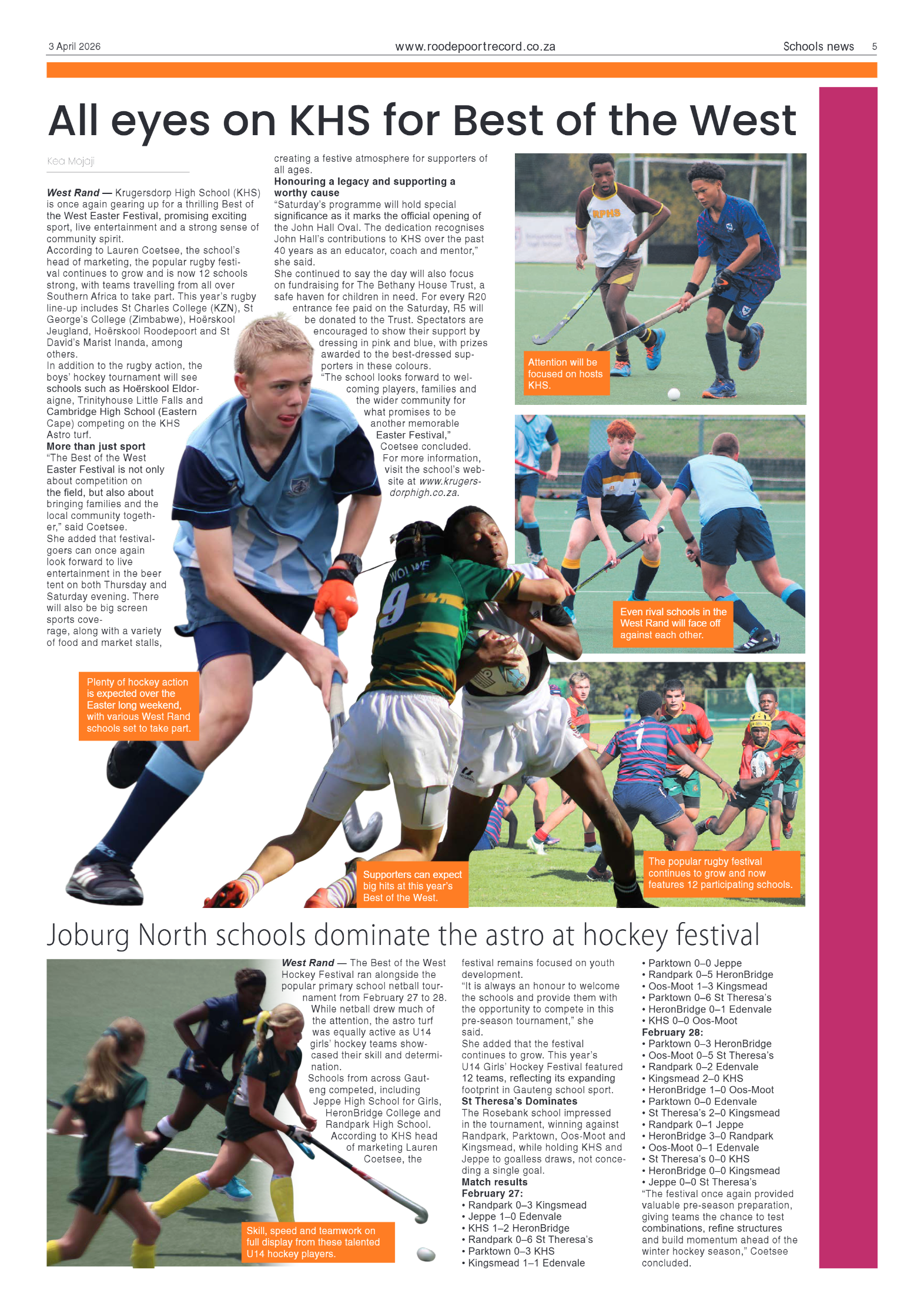 Roodepoort Record 3 April 2026 page 5