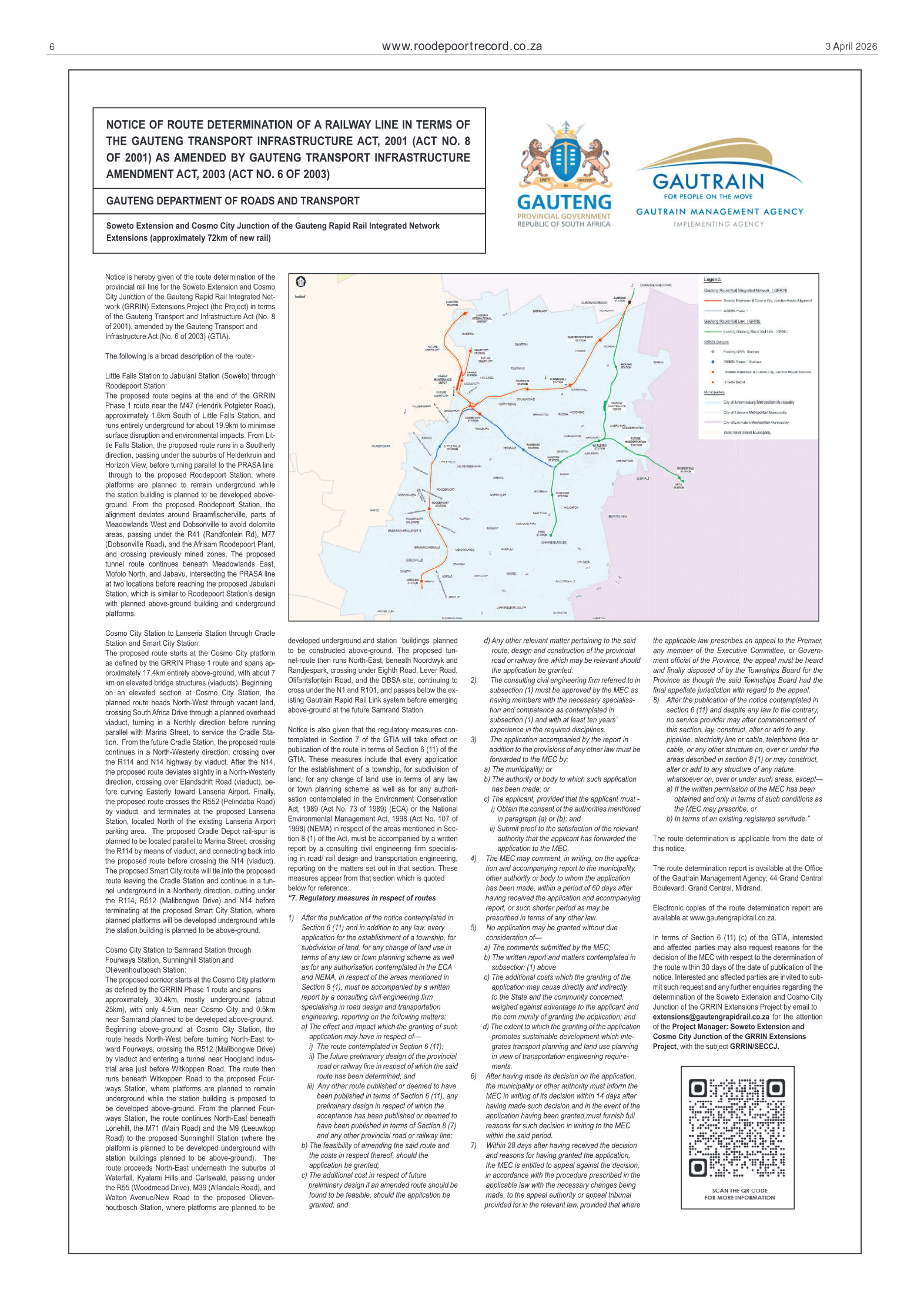 Roodepoort Record 3 April 2026 page 6