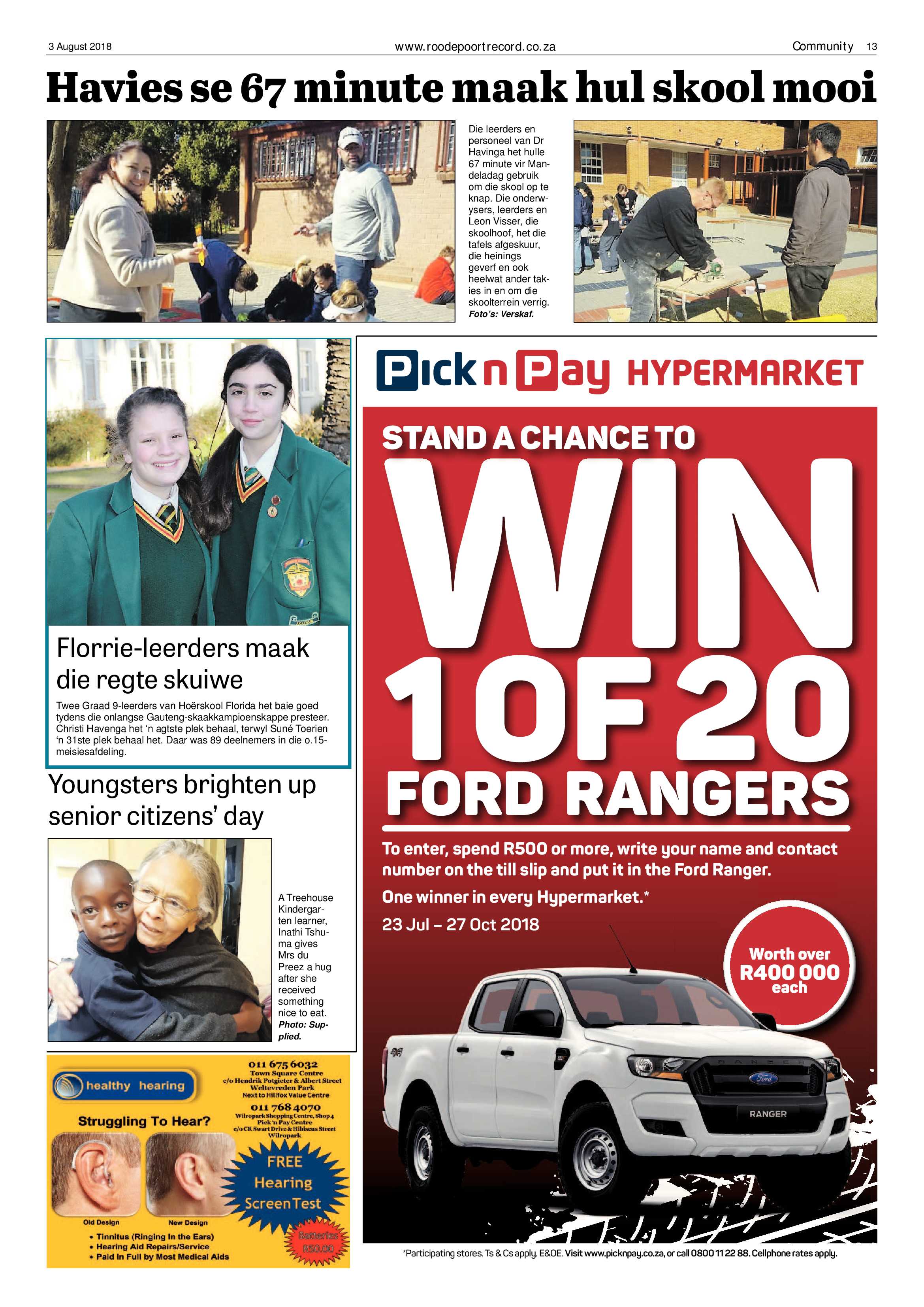 Roodepoort Record 3 August 2018 page 13