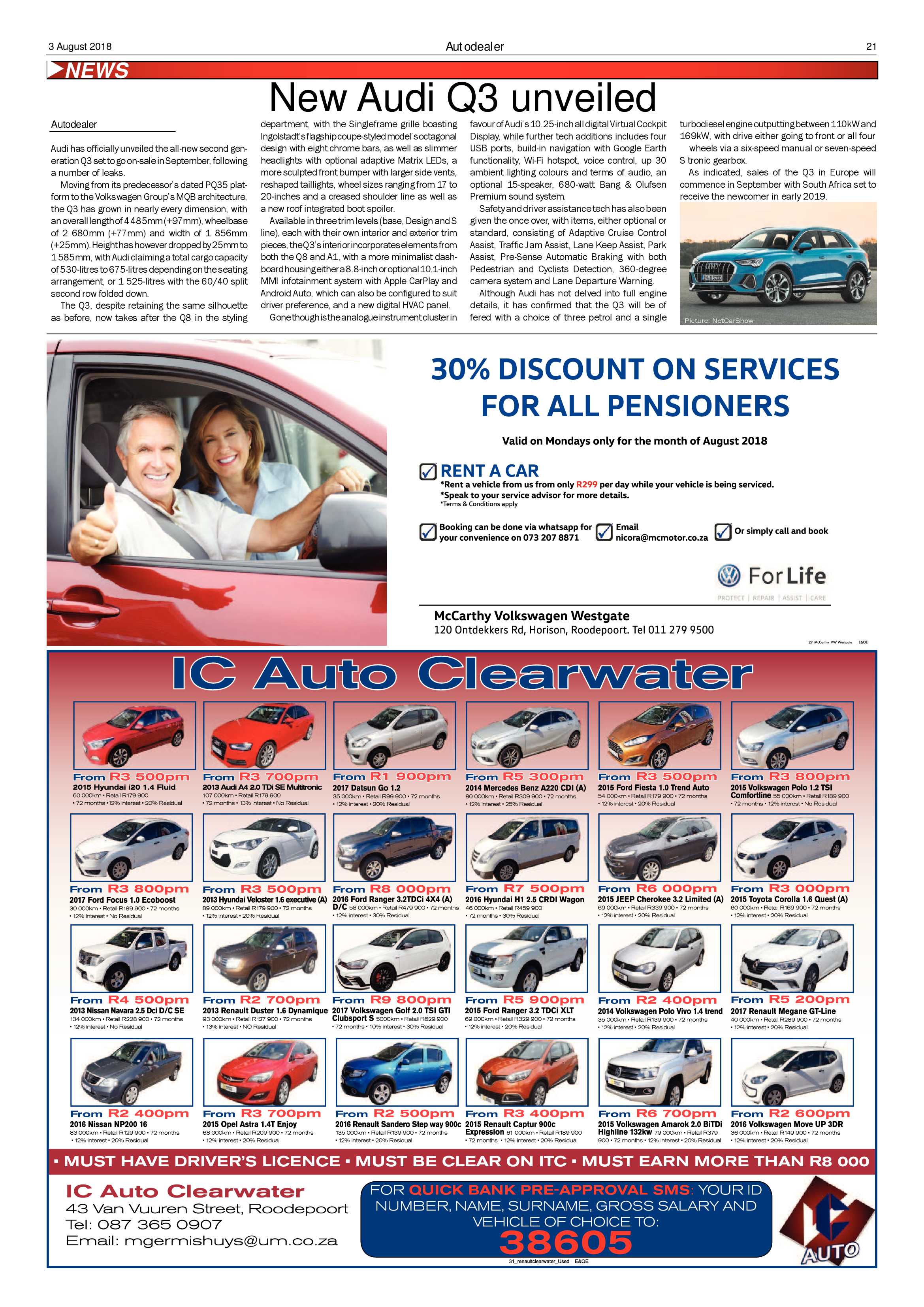 Roodepoort Record 3 August 2018 page 21