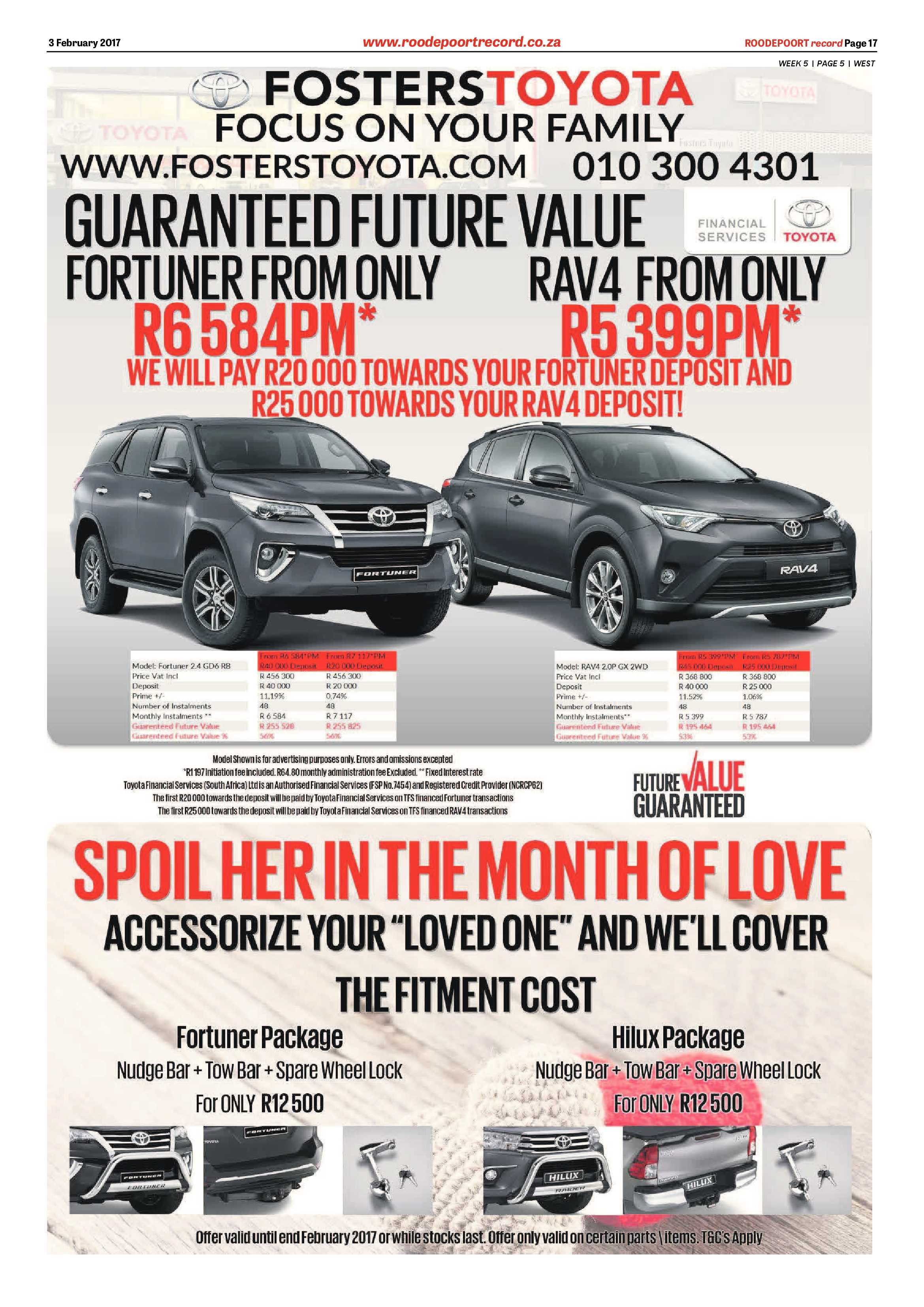 Roodepoort Record 3 February 2017 page 17