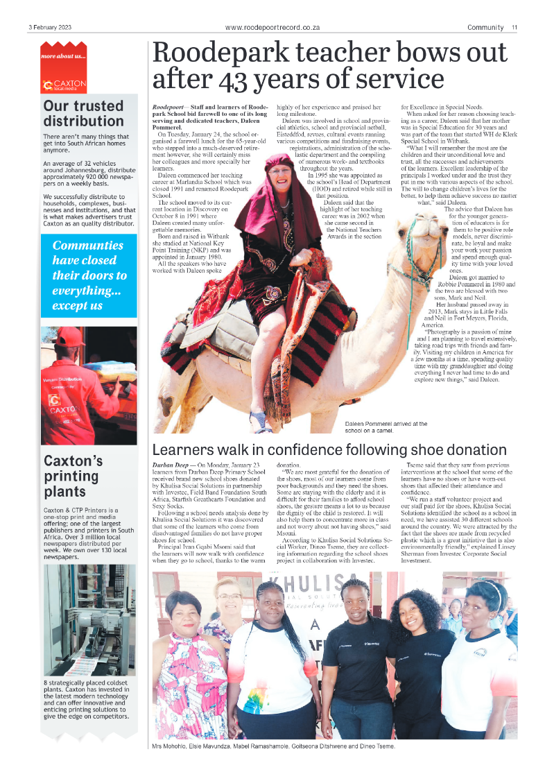 Roodepoort Record 3 February 2023 page 11