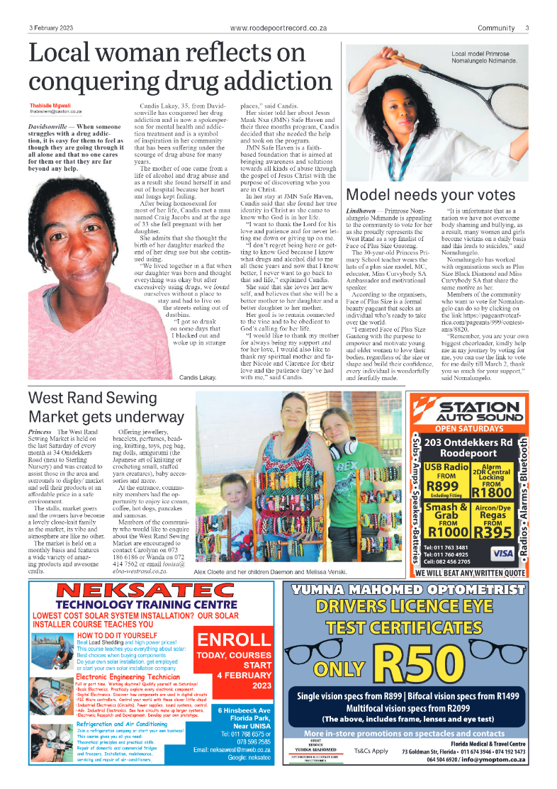 Roodepoort Record 3 February 2023 page 3