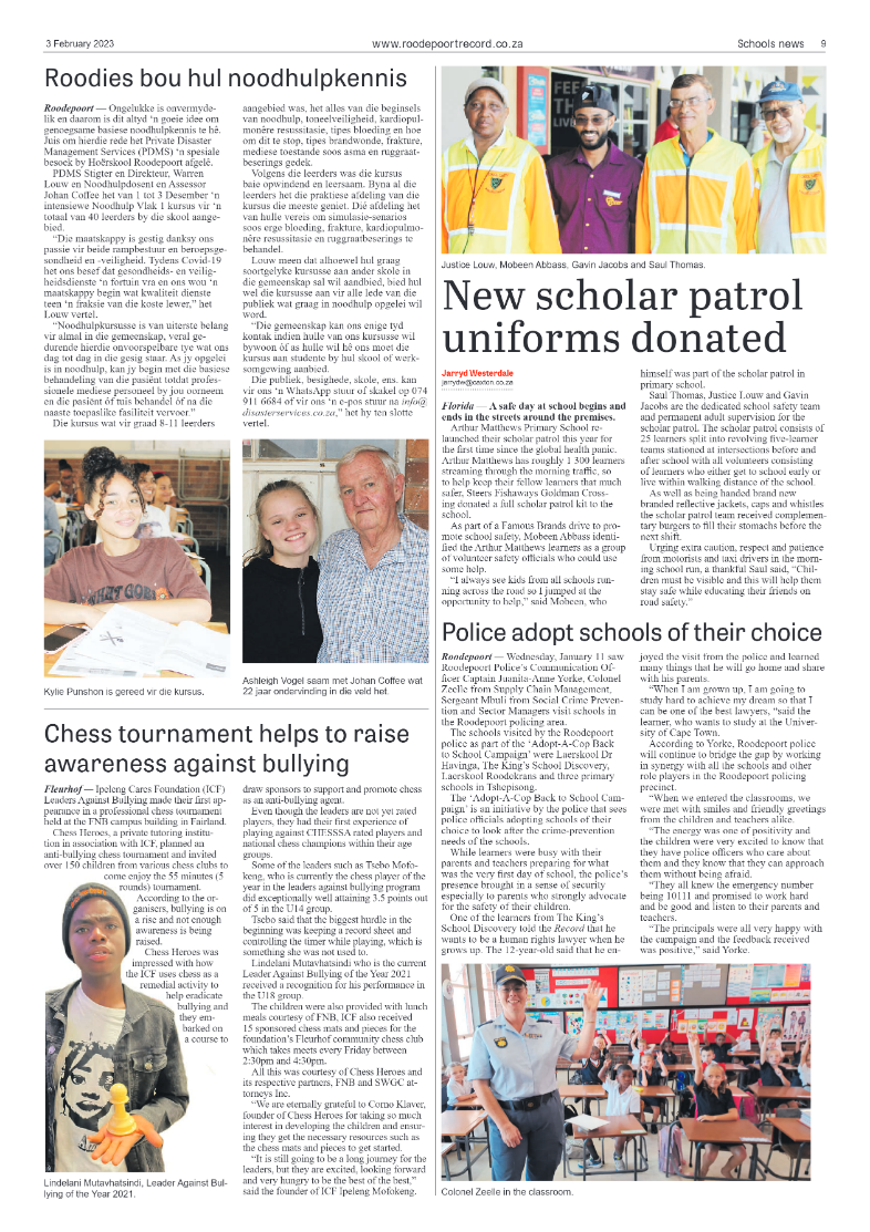 Roodepoort Record 3 February 2023 page 9