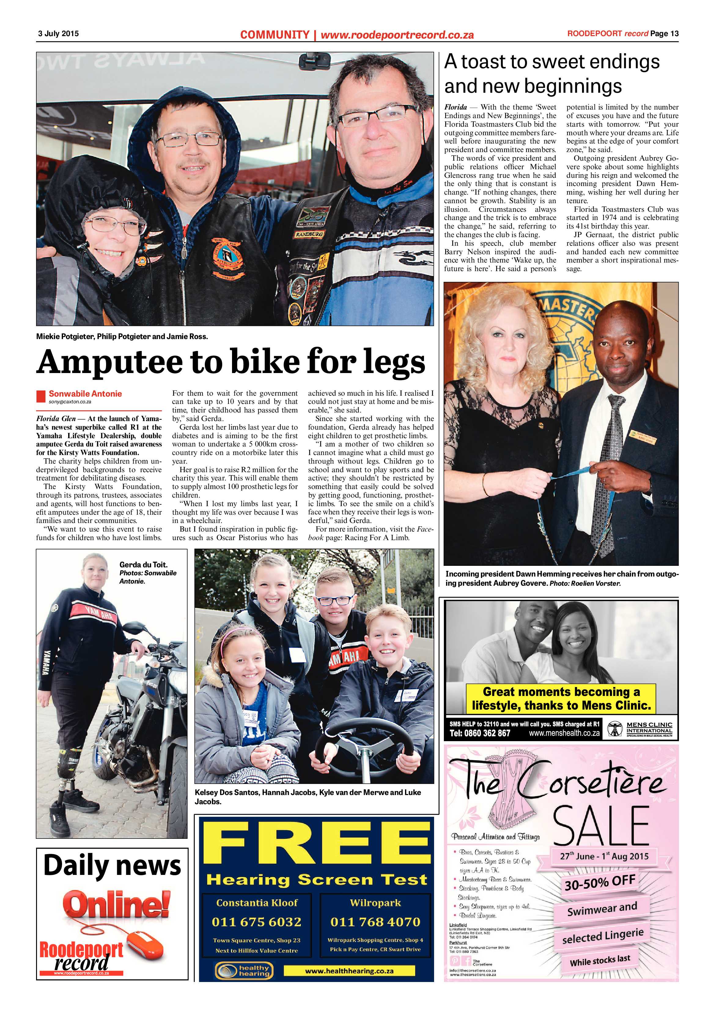 Roodepoort Record 3 July 2015 page 13