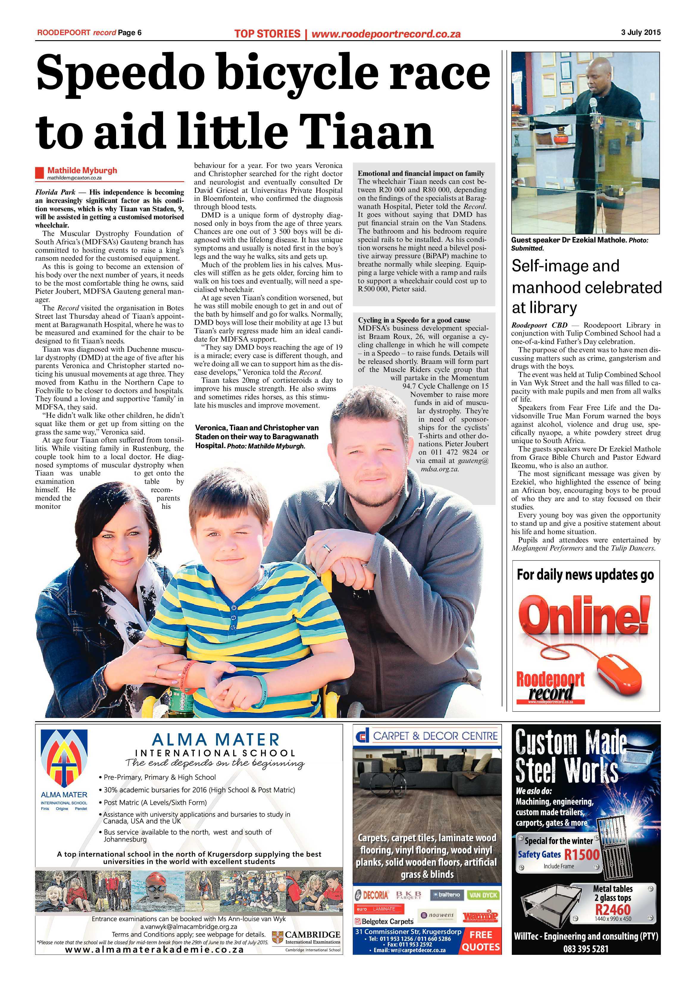 Roodepoort Record 3 July 2015 page 6