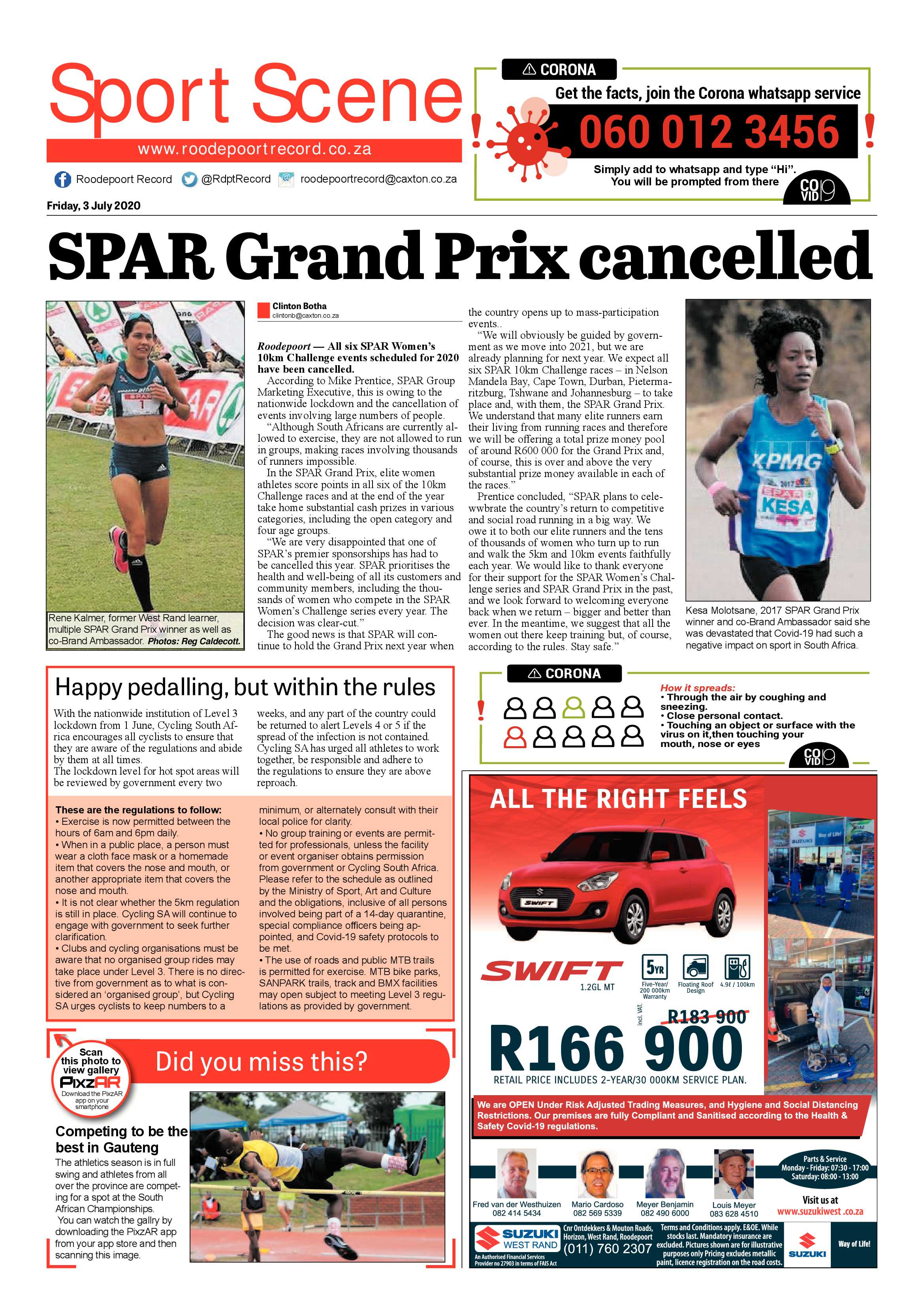 Roodepoort Record 3 July 2020 page 12
