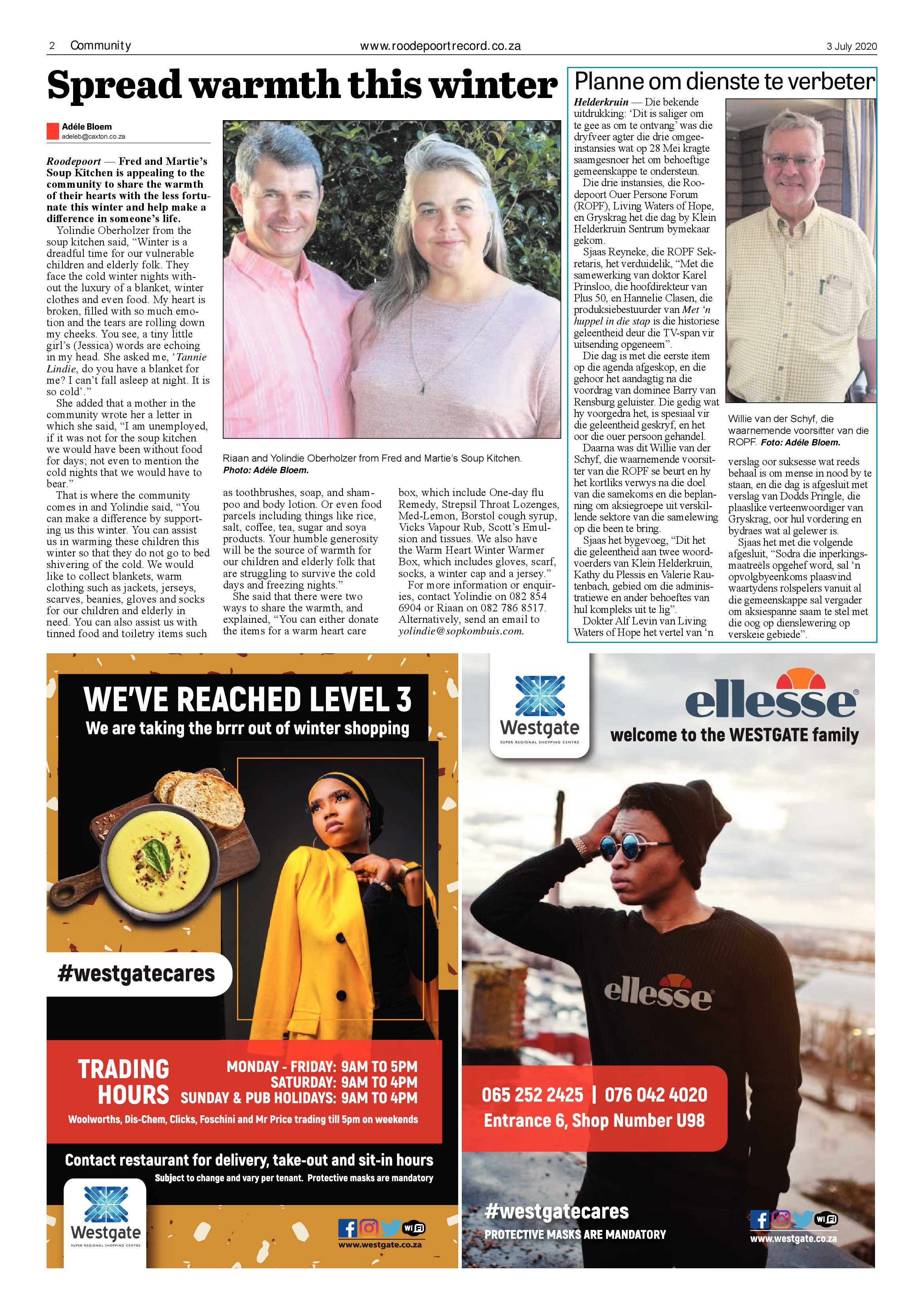Roodepoort Record 3 July 2020 page 2