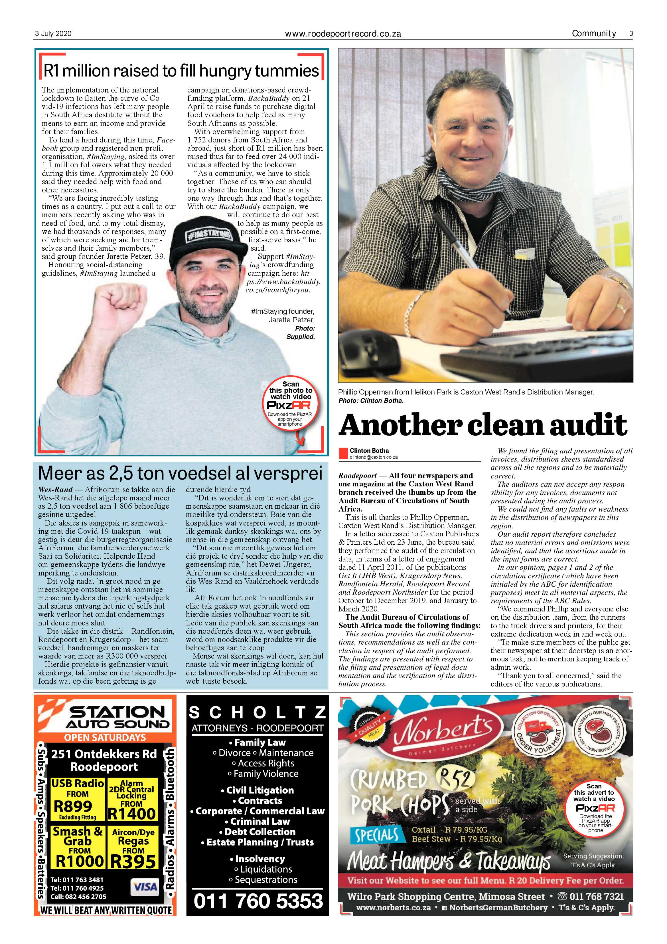 Roodepoort Record 3 July 2020 page 3