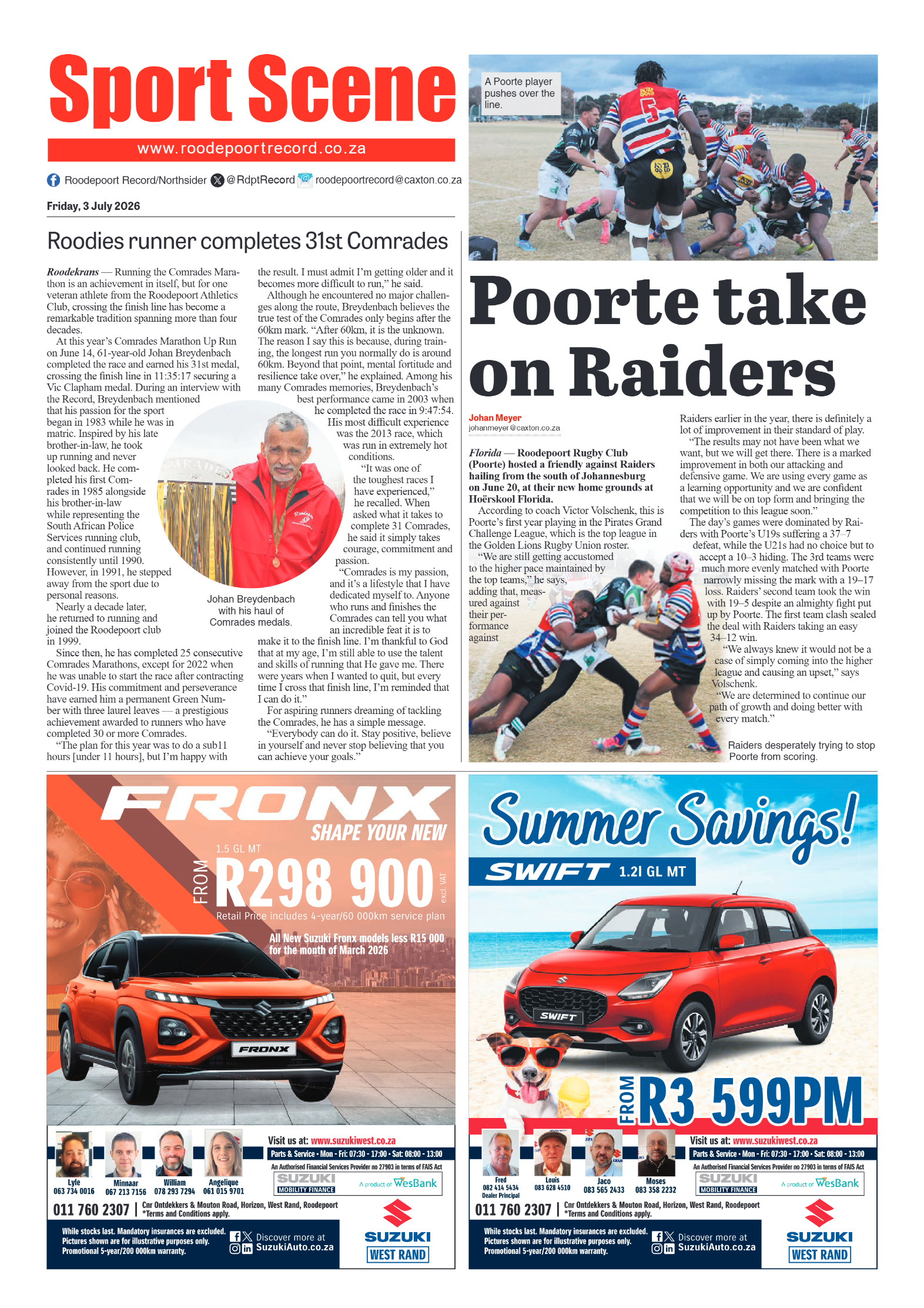 Roodepoort Record 3 July 2026 page 8