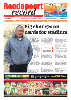 Roodepoort Record 3 July 2026