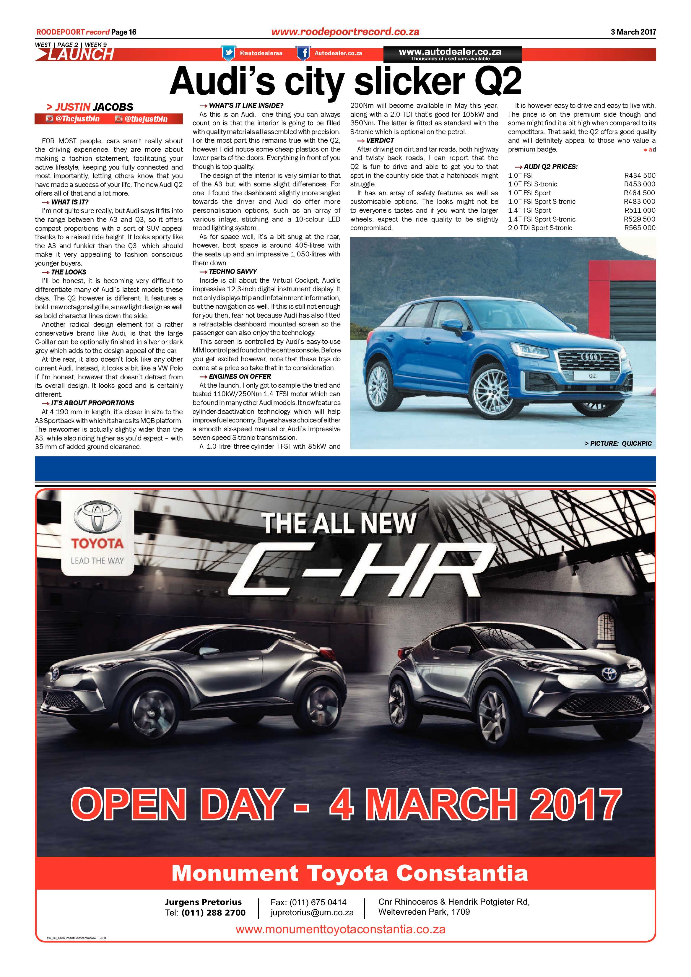 Roodepoort Record 3 March 2017 page 16