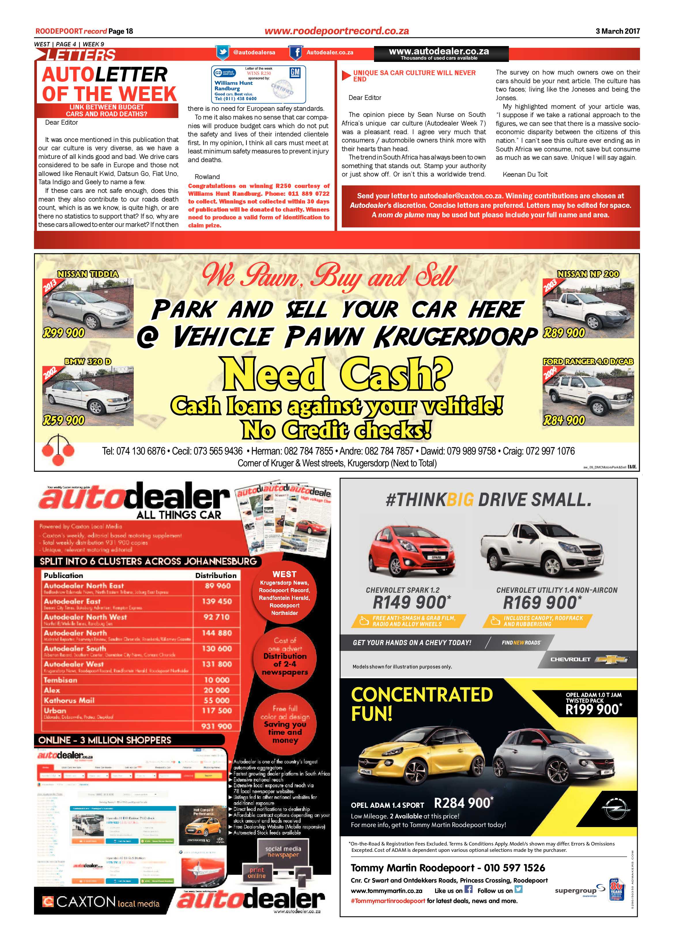 Roodepoort Record 3 March 2017 page 18