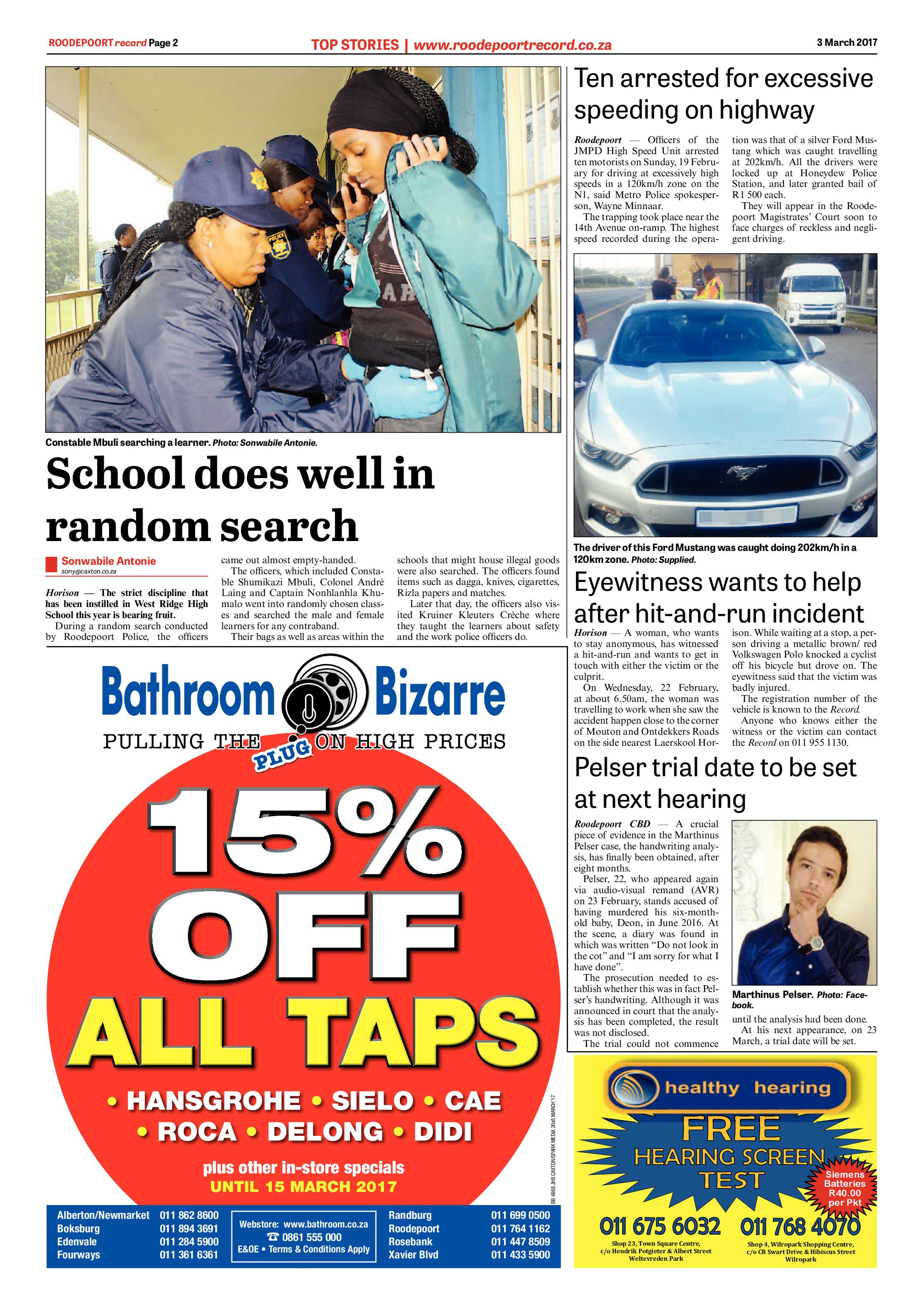 Roodepoort Record 3 March 2017 page 2