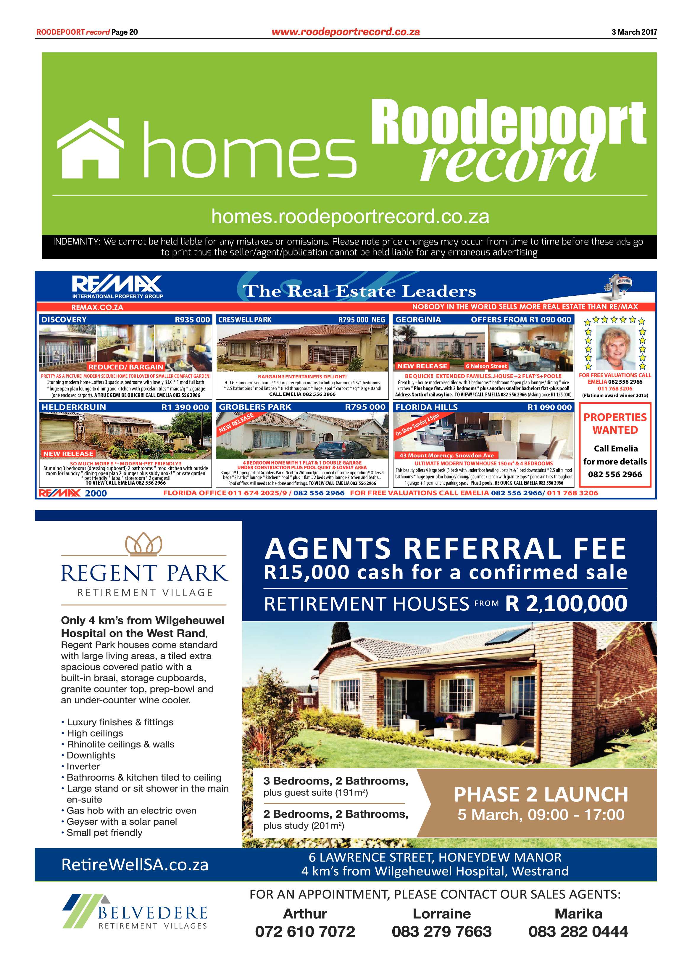 Roodepoort Record 3 March 2017 page 20