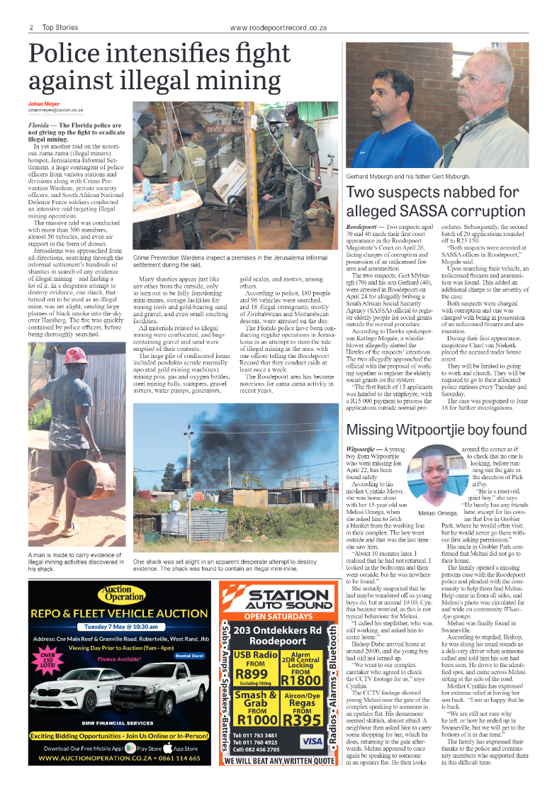 Roodepoort Record 3 May 2024 page 2