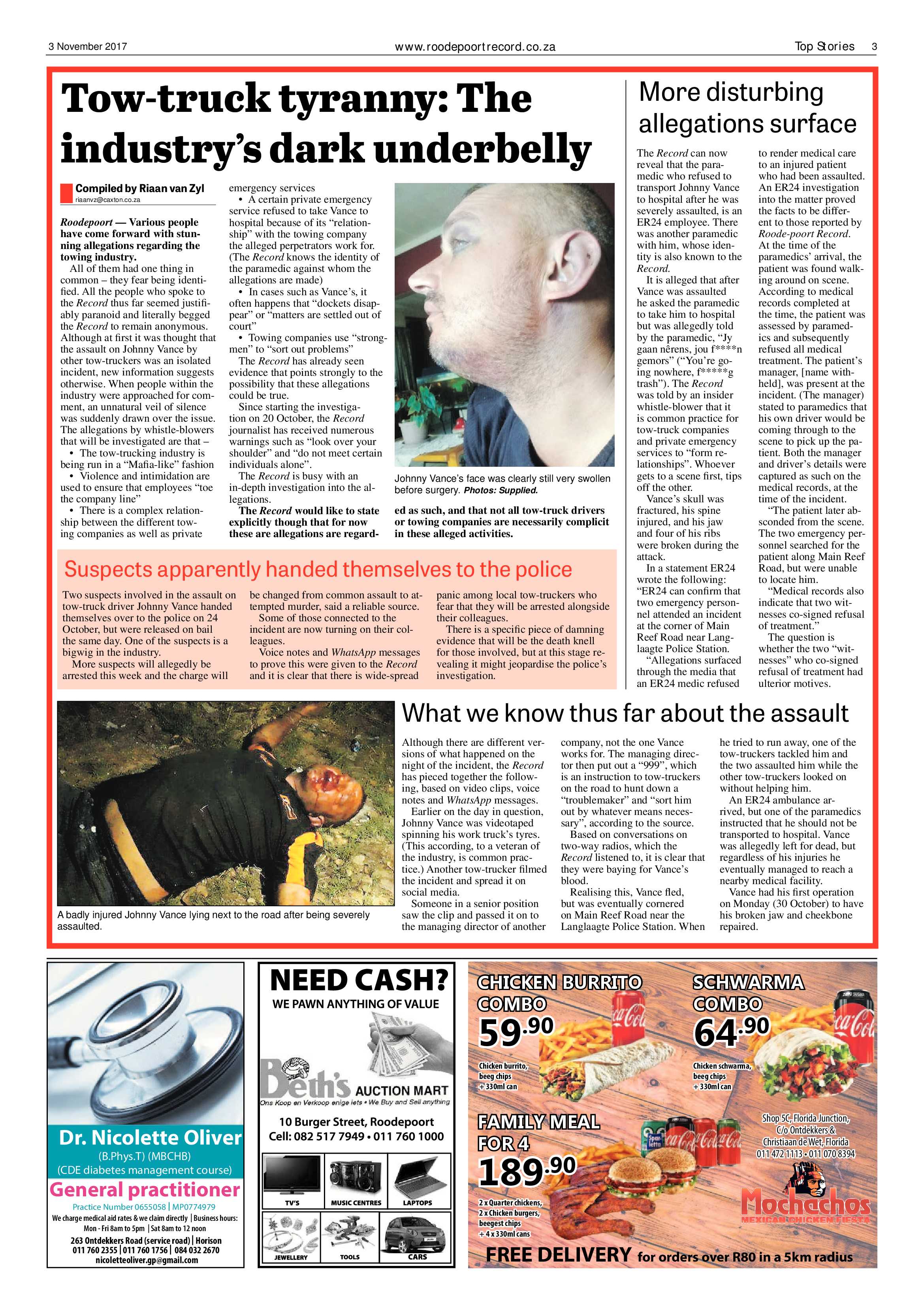 Roodepoort Record 3 November 2017 page 3