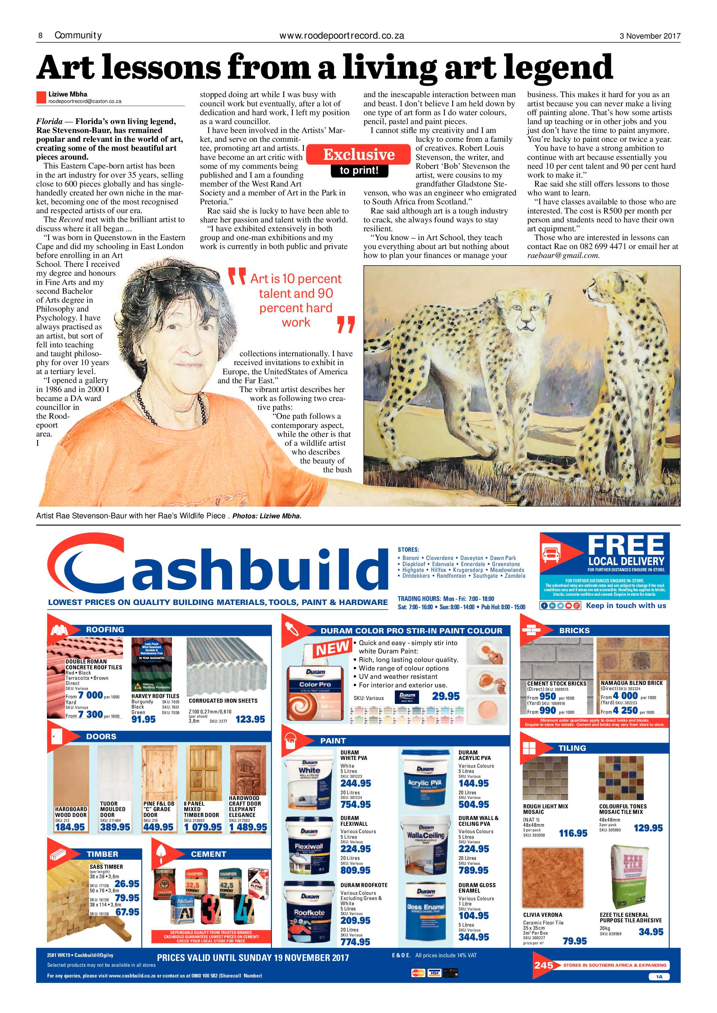 Roodepoort Record 3 November 2017 page 8