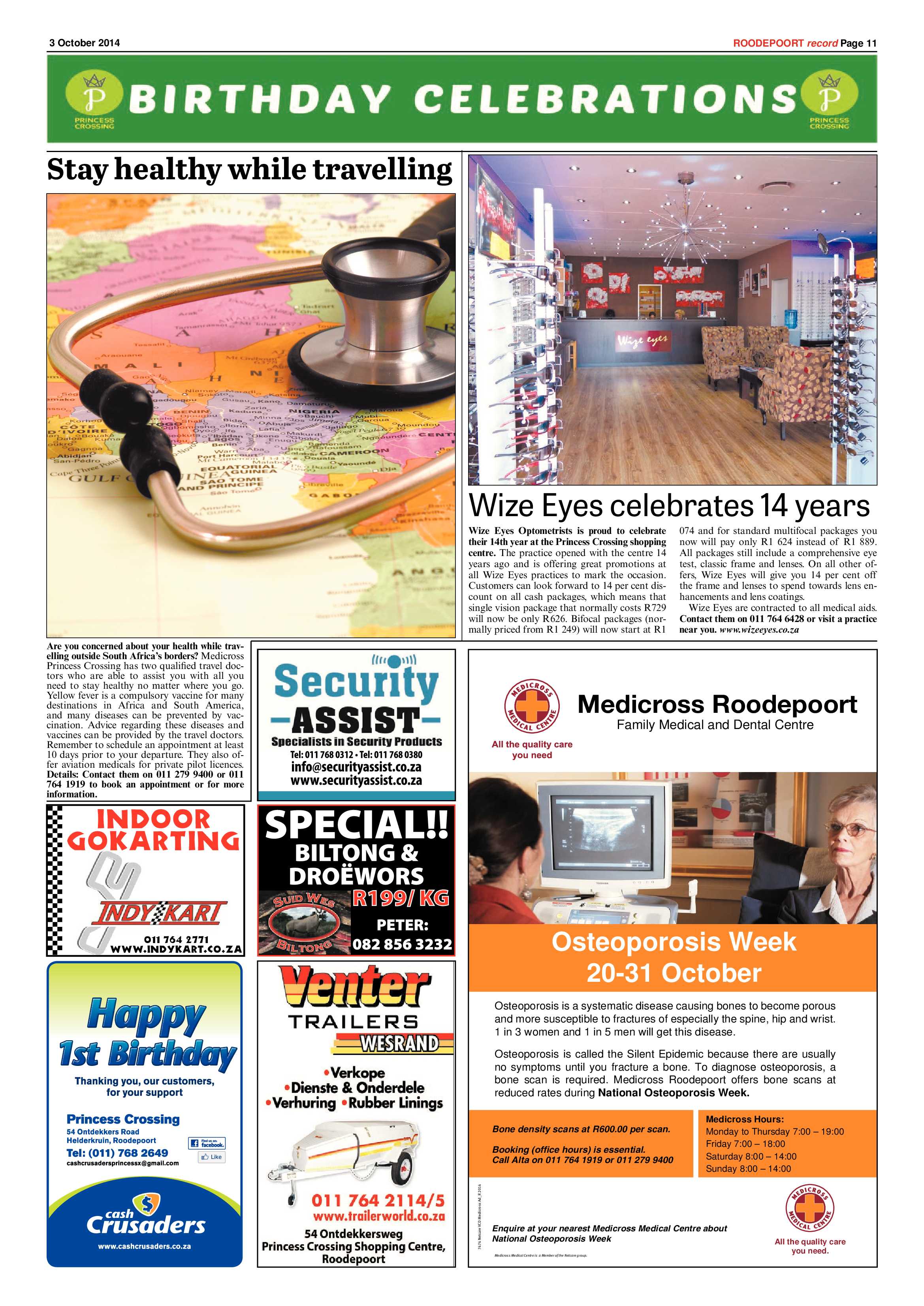 Roodepoort Record 3 October 2014 page 11