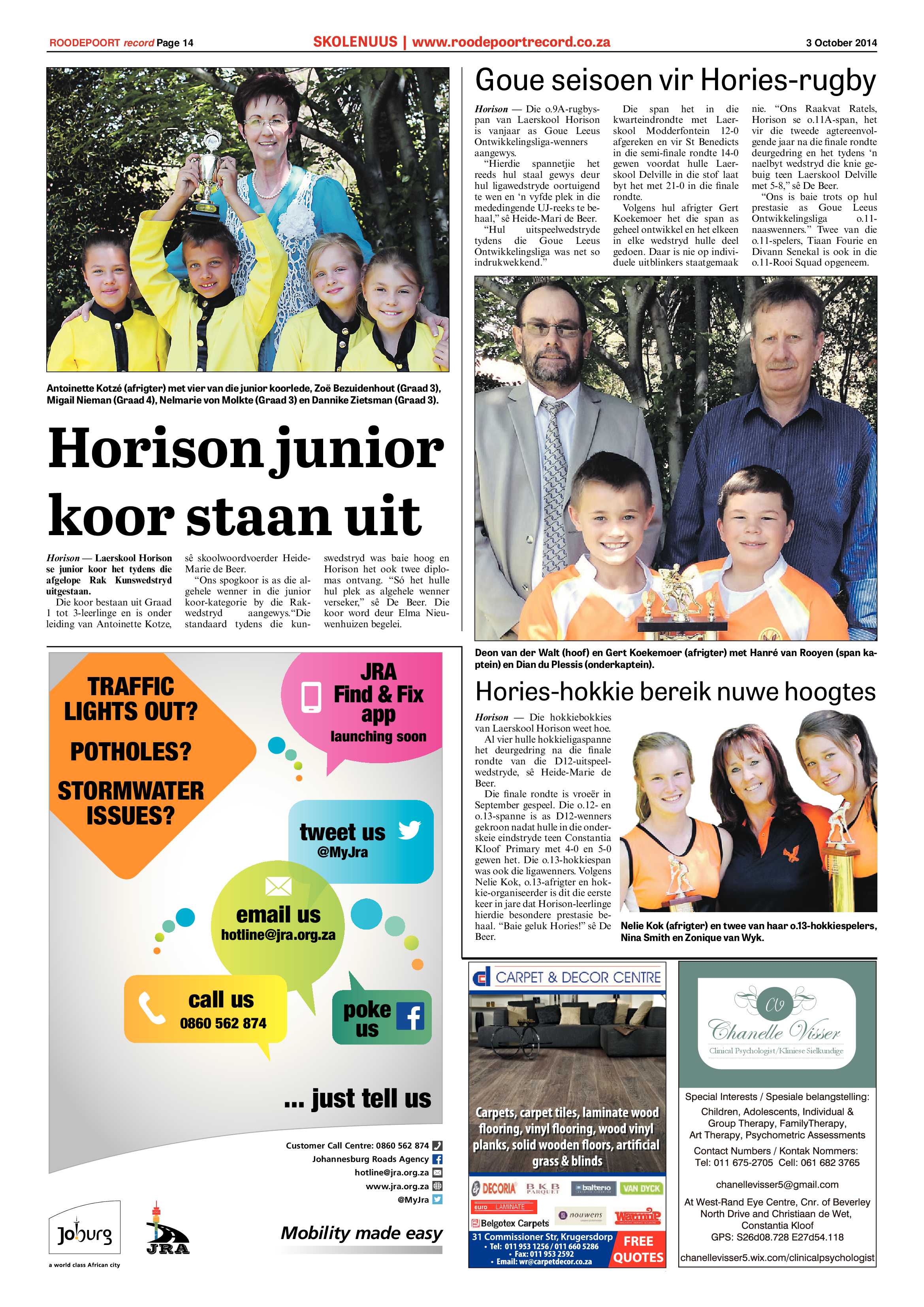 Roodepoort Record 3 October 2014 page 14