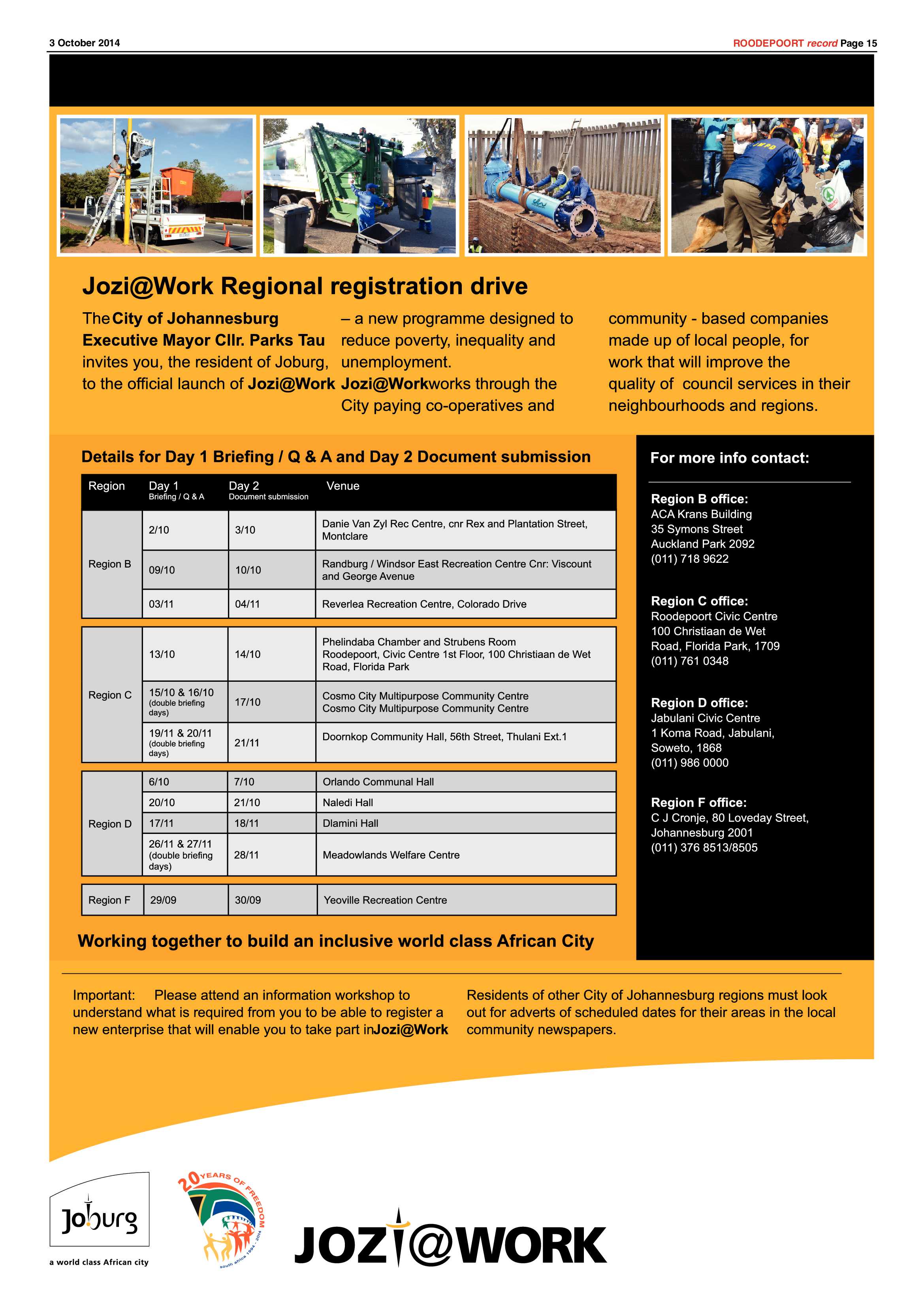 Roodepoort Record 3 October 2014 page 15