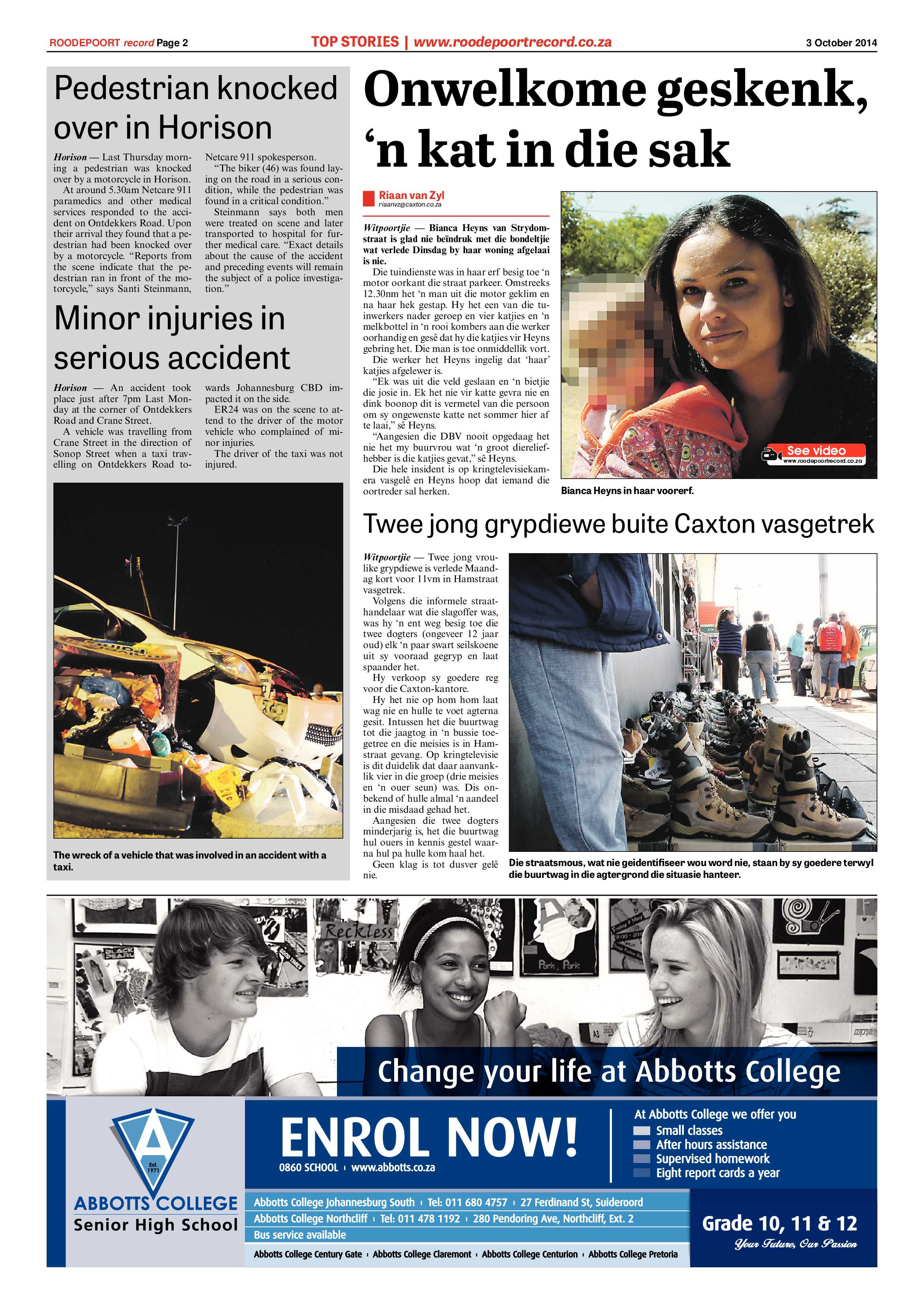 Roodepoort Record 3 October 2014 page 2