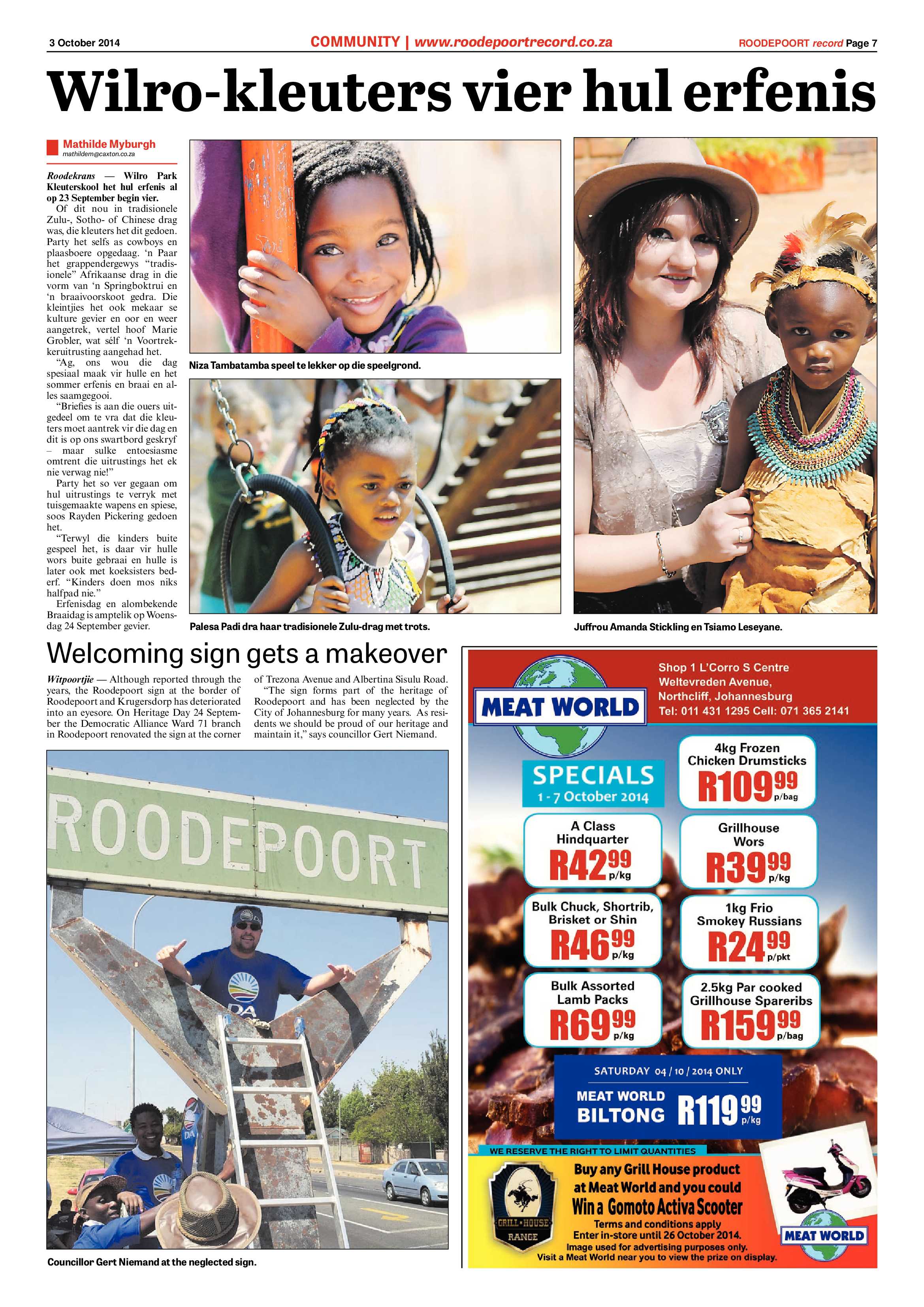 Roodepoort Record 3 October 2014 page 7