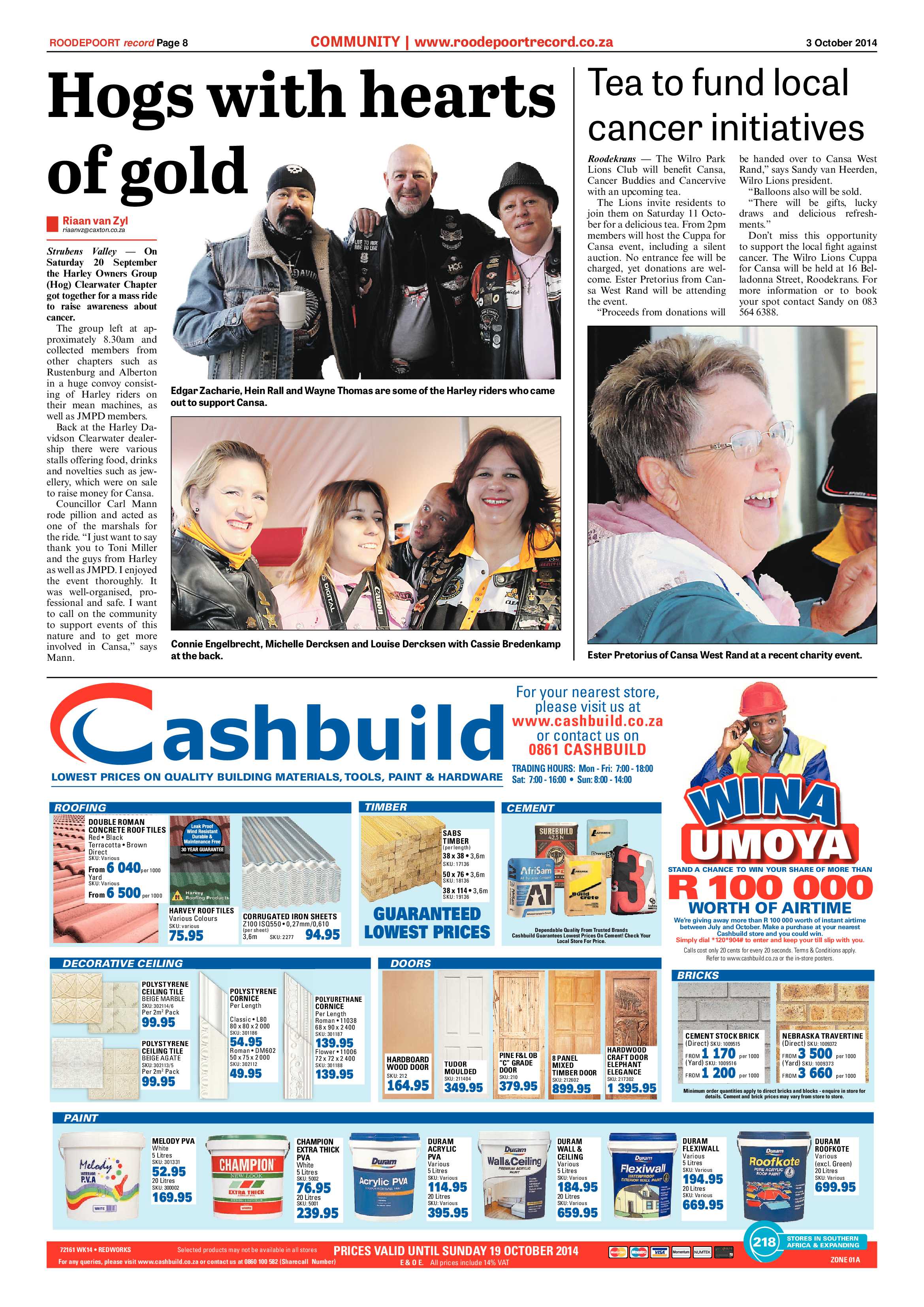 Roodepoort Record 3 October 2014 page 8