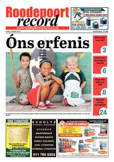 Roodepoort Record 3 October 2014