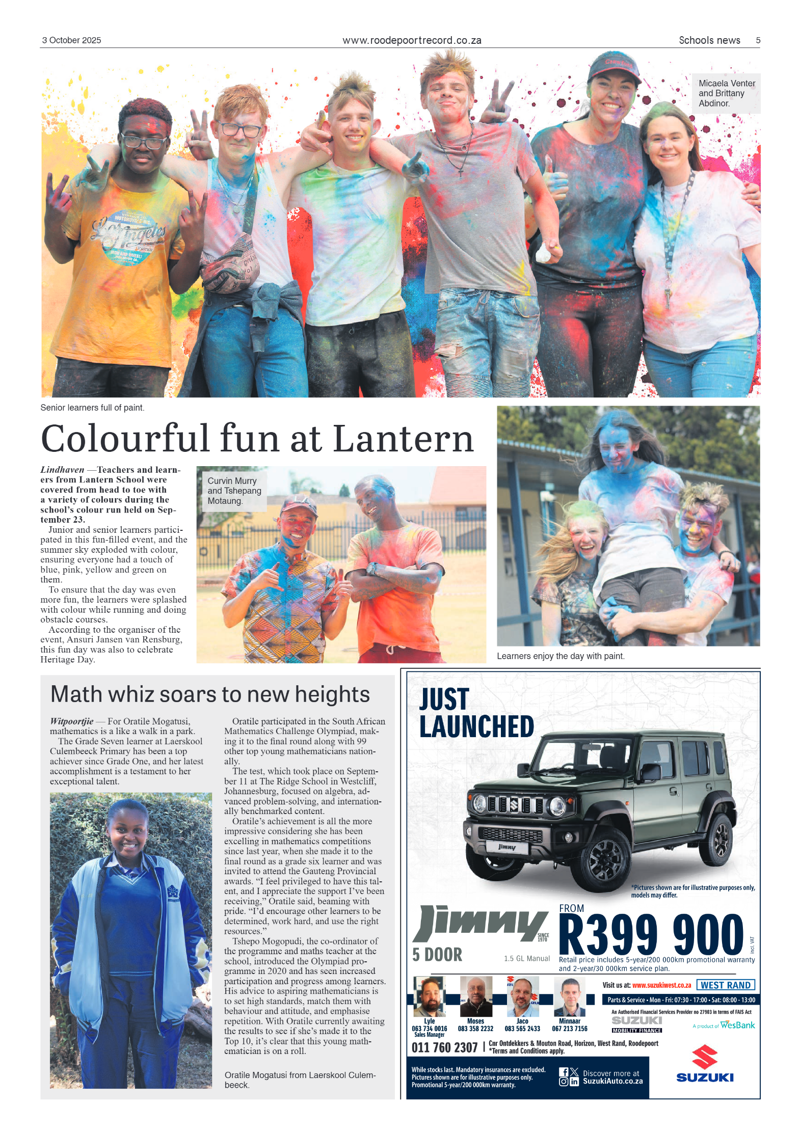 Roodepoort Record 3 October 2025 page 5