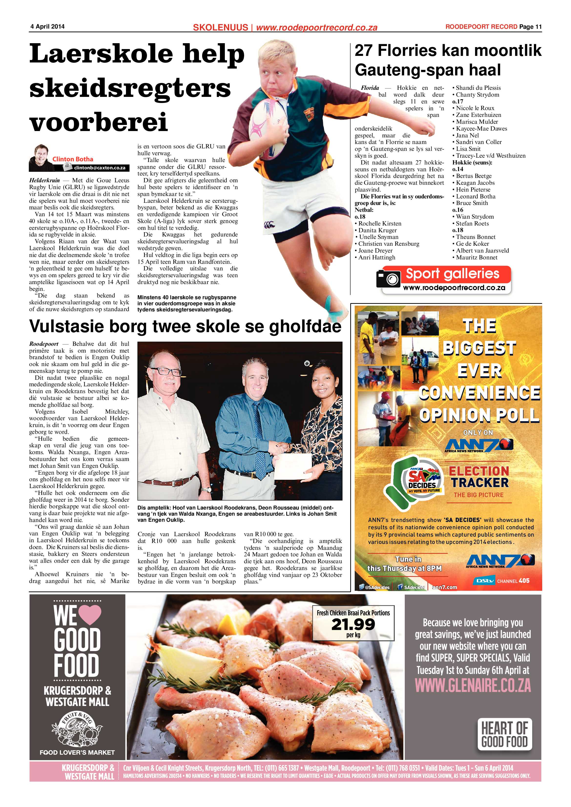 Roodepoort Record 4 April 2014 page 11