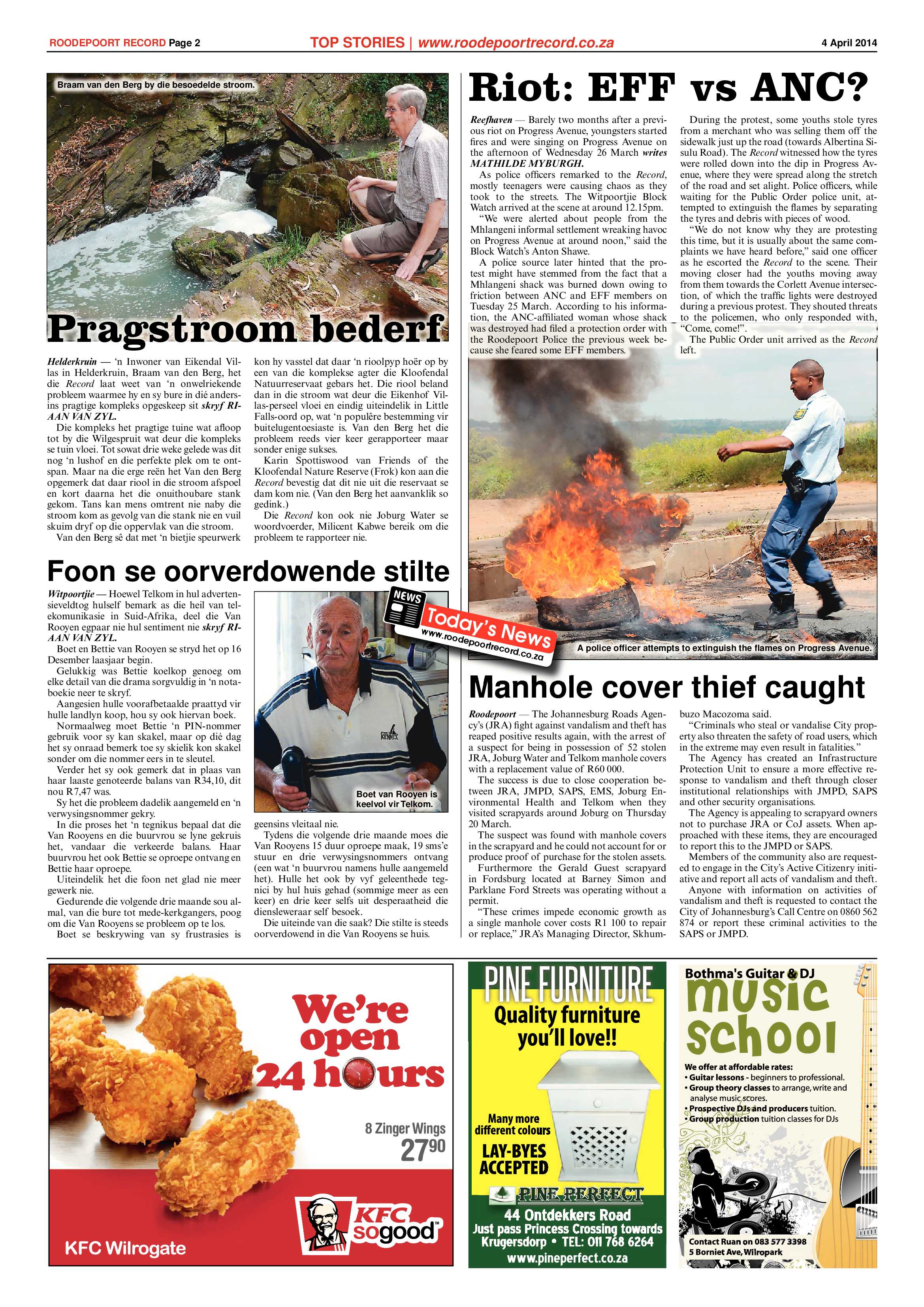 Roodepoort Record 4 April 2014 page 2