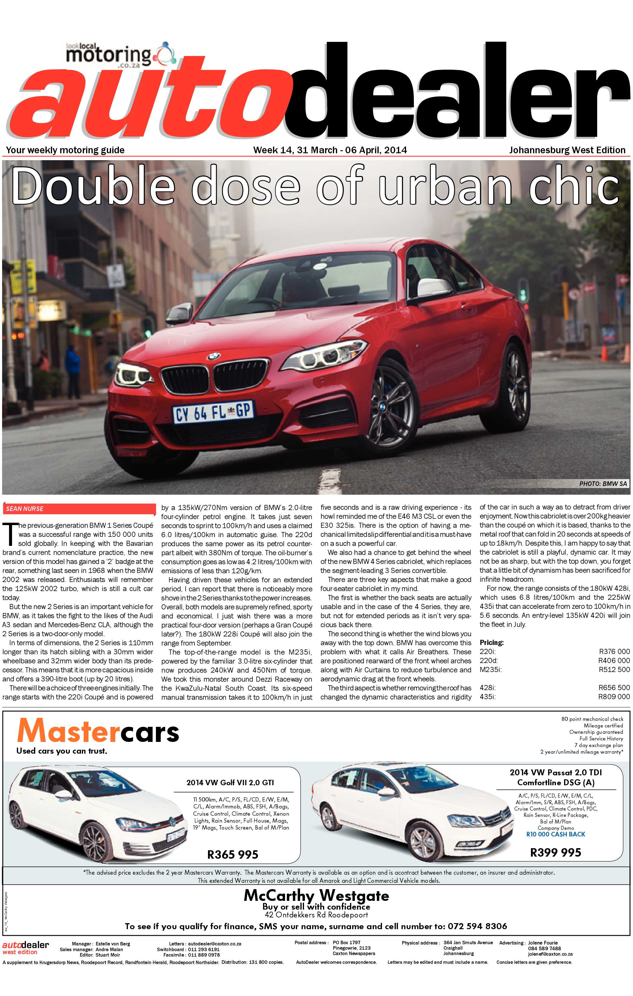 Roodepoort Record 4 April 2014 page 21