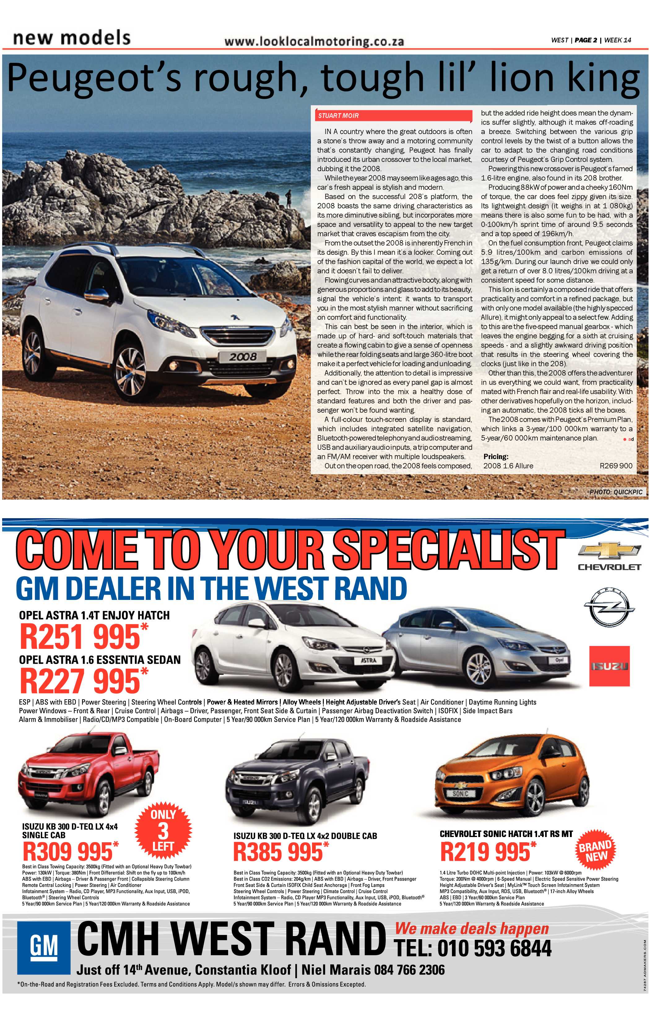 Roodepoort Record 4 April 2014 page 22