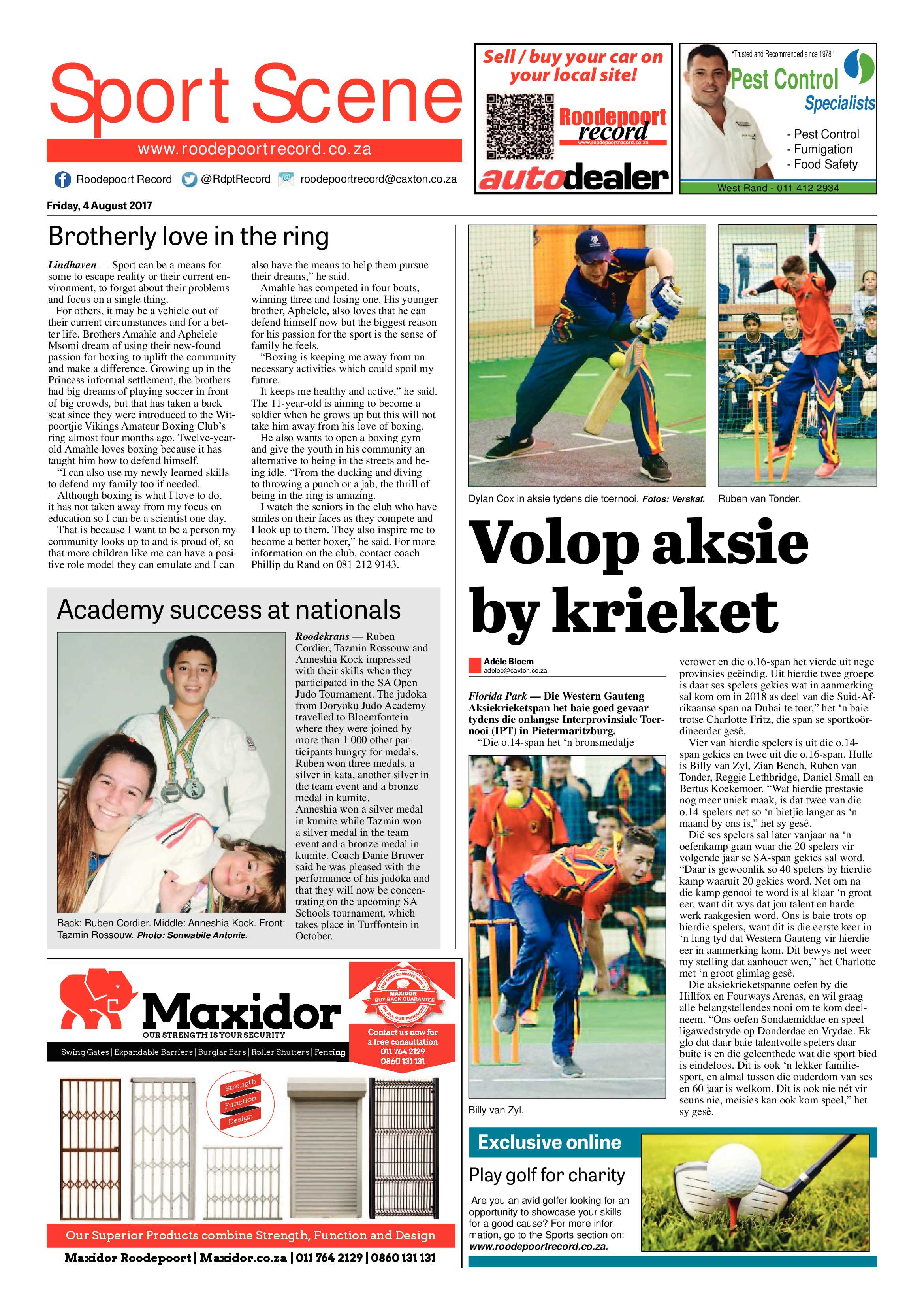 Roodepoort Record 4 August 2017 page 20