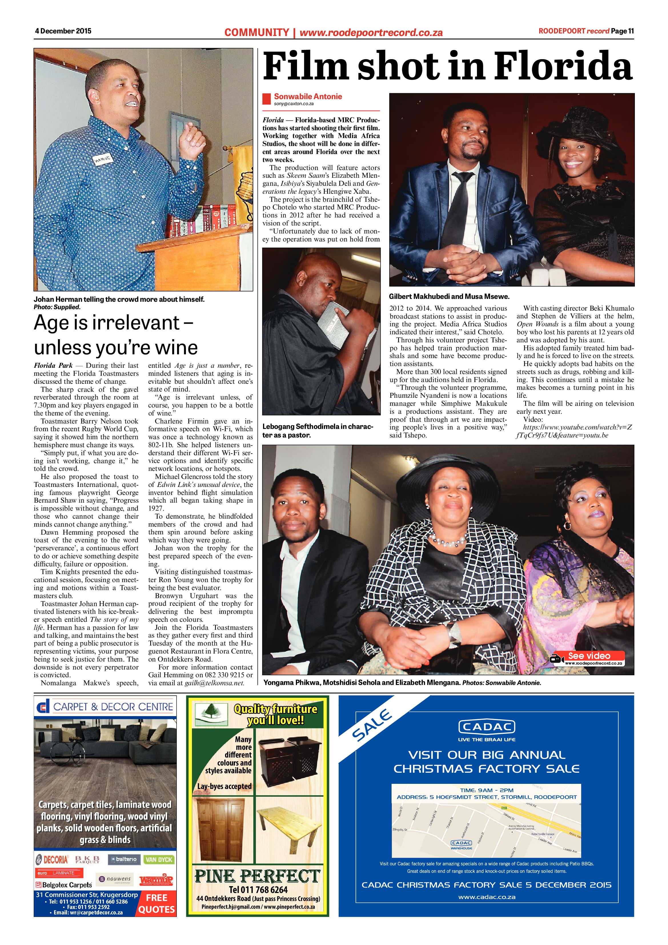 Roodepoort Record 4 December 2015 page 11