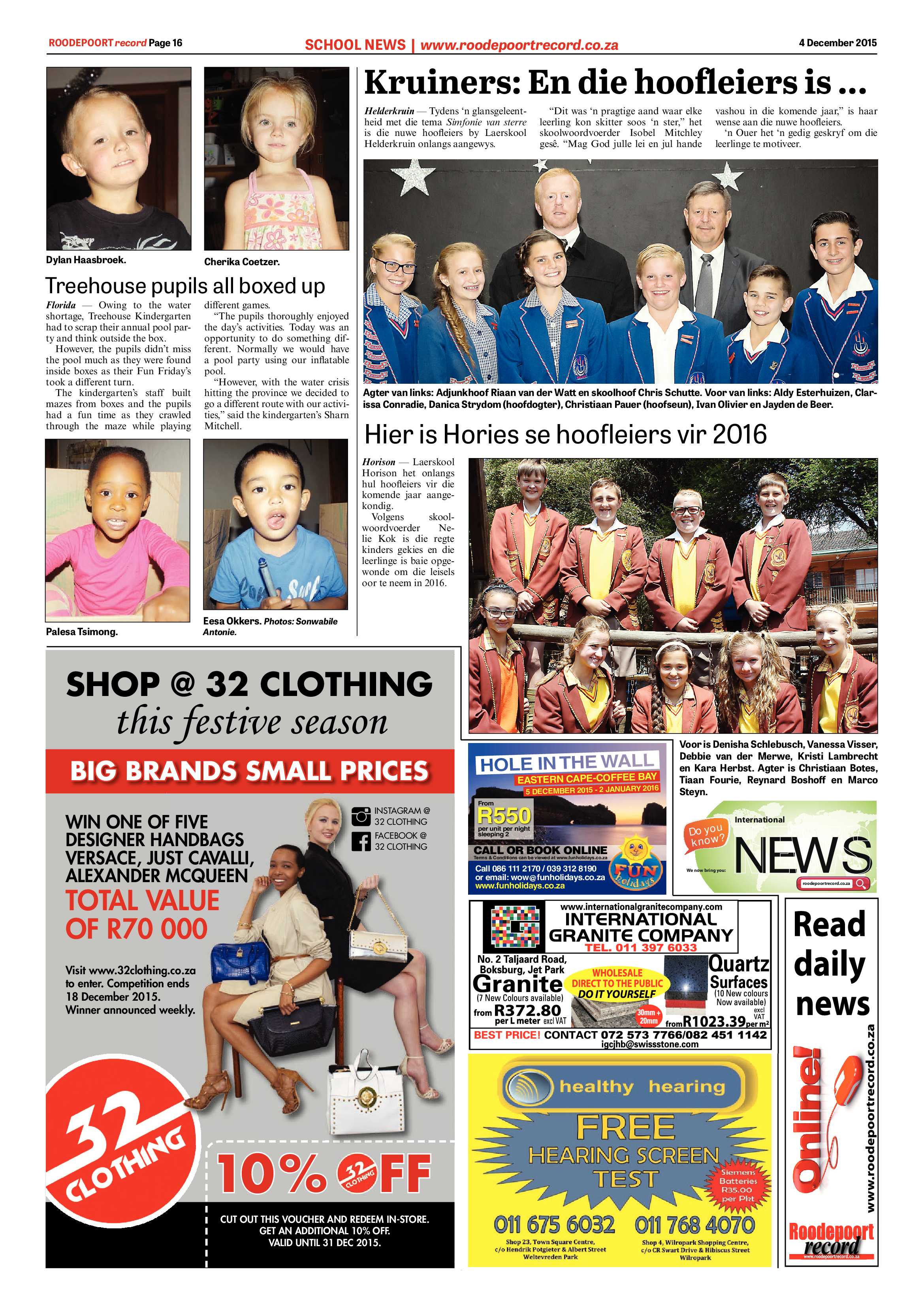 Roodepoort Record 4 December 2015 page 16