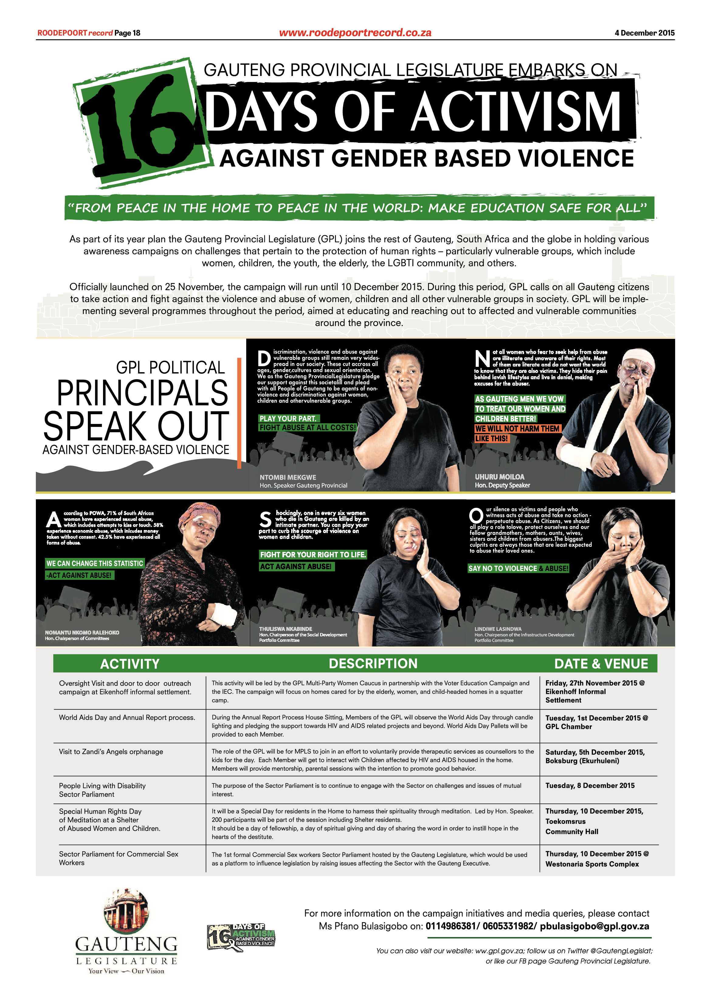 Roodepoort Record 4 December 2015 page 18