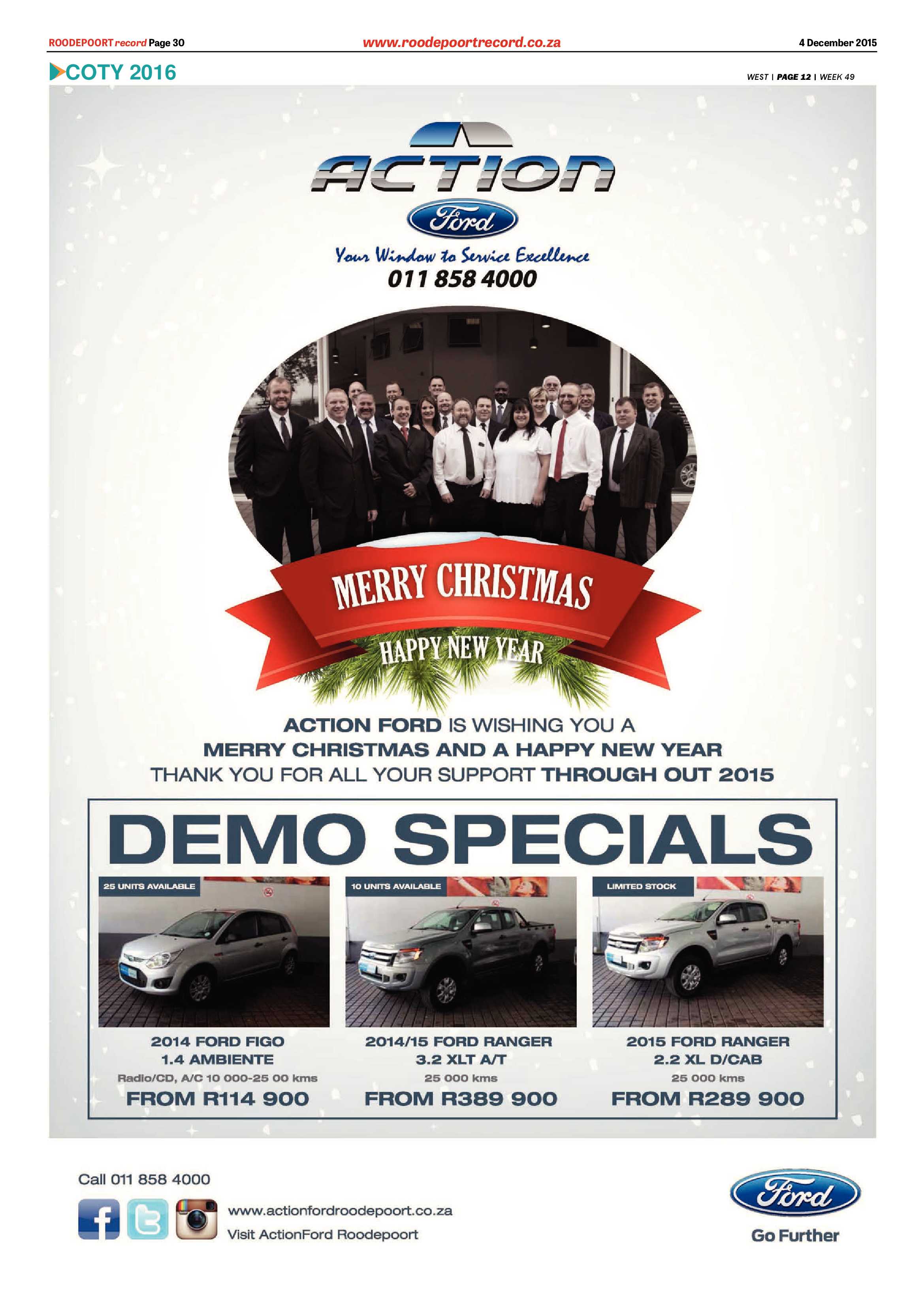 Roodepoort Record 4 December 2015 page 30