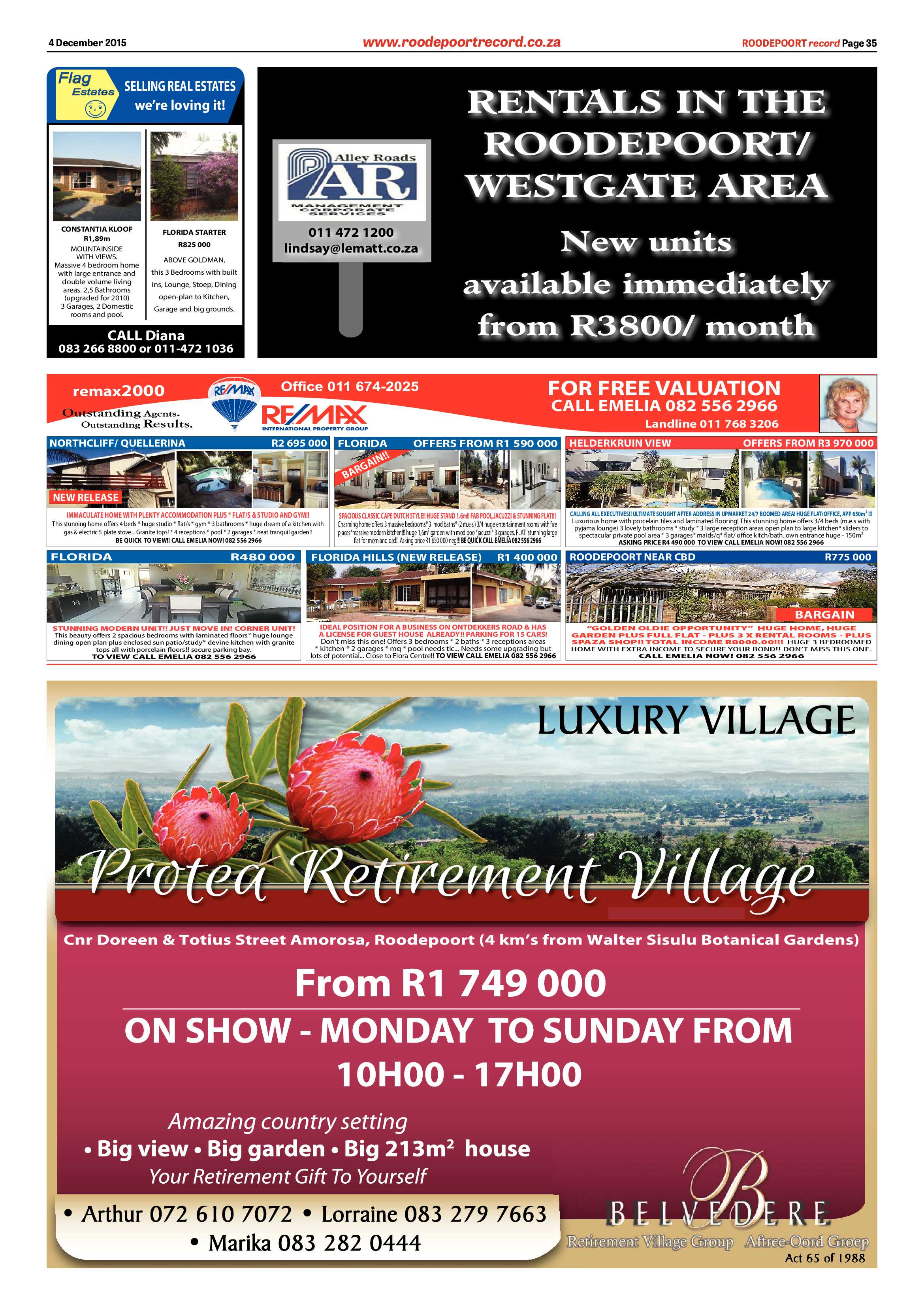 Roodepoort Record 4 December 2015 page 35