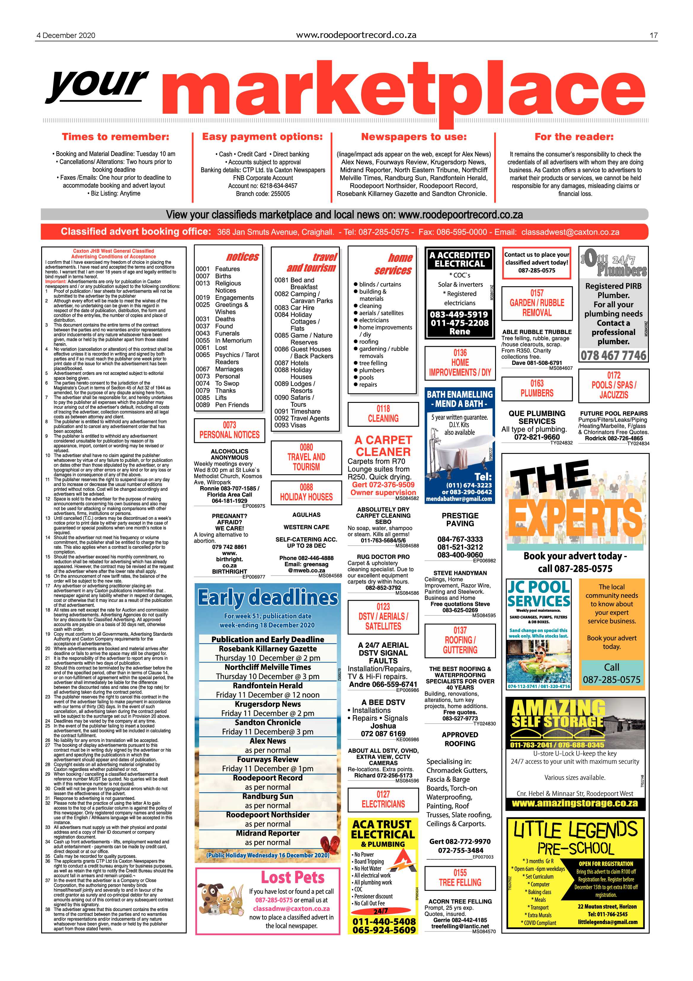 Roodepoort Record 4 December 2020 page 17